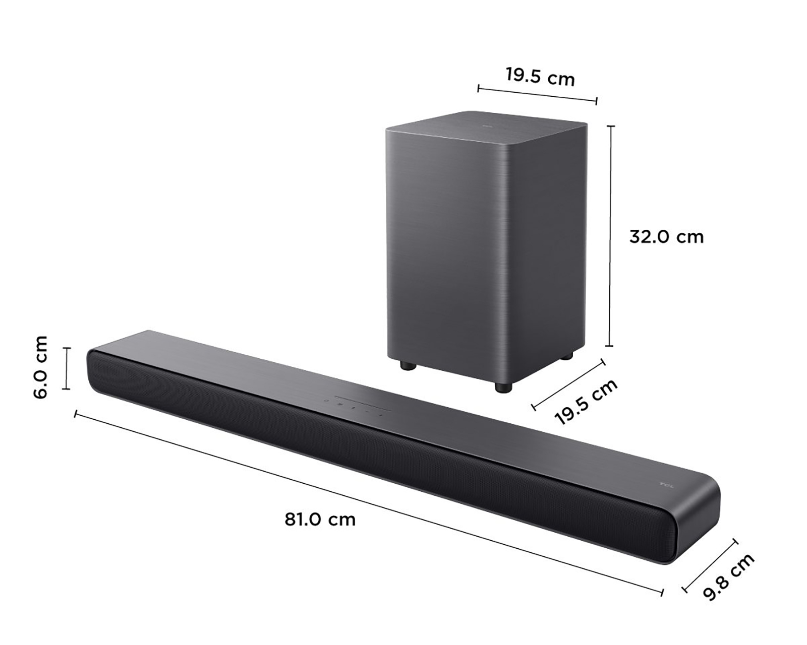 Foto 8 | Foto 8 | Barra de Sonido TCL S55H con Subwoofer