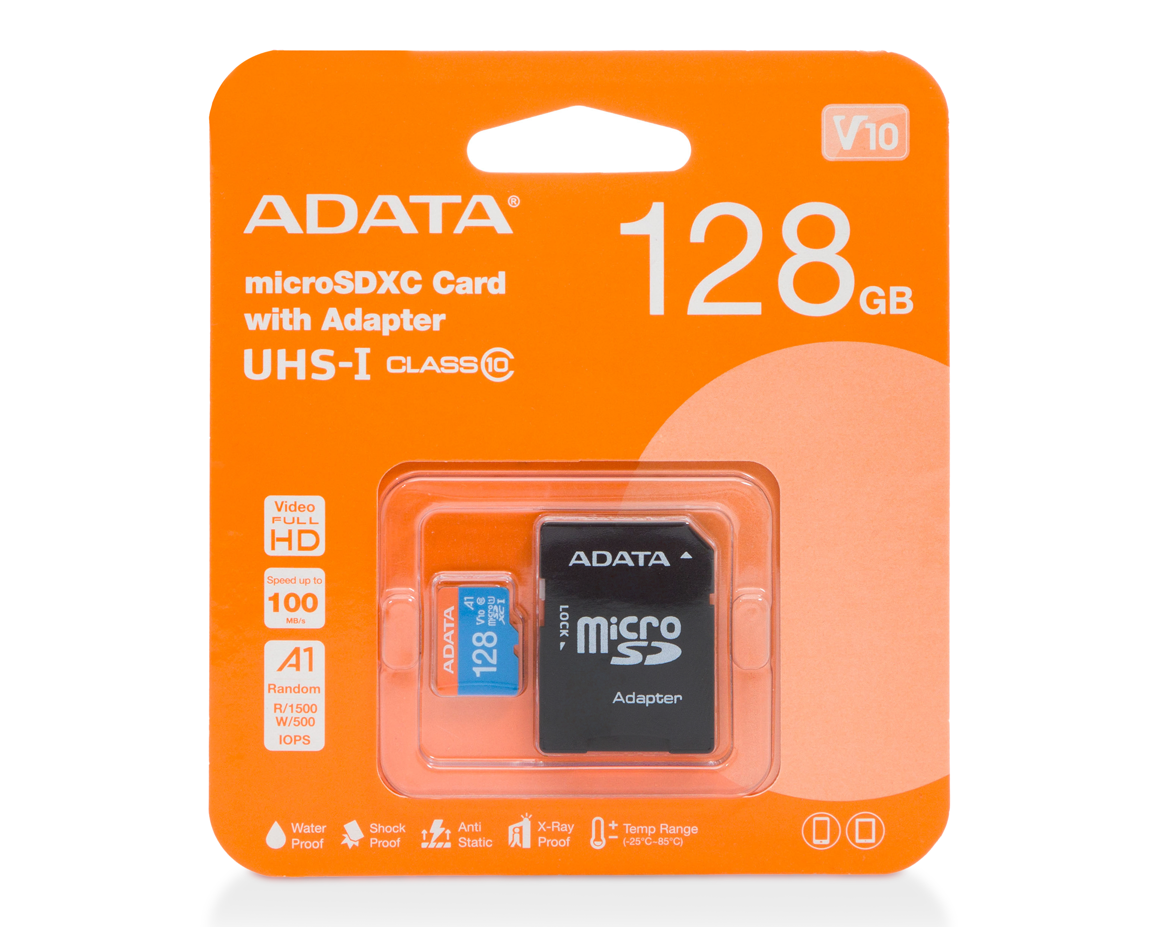 Foto 5 pulgar | Foto 4 | Memoria MicroSD con Adaptador Adata 128 GB Clase 10