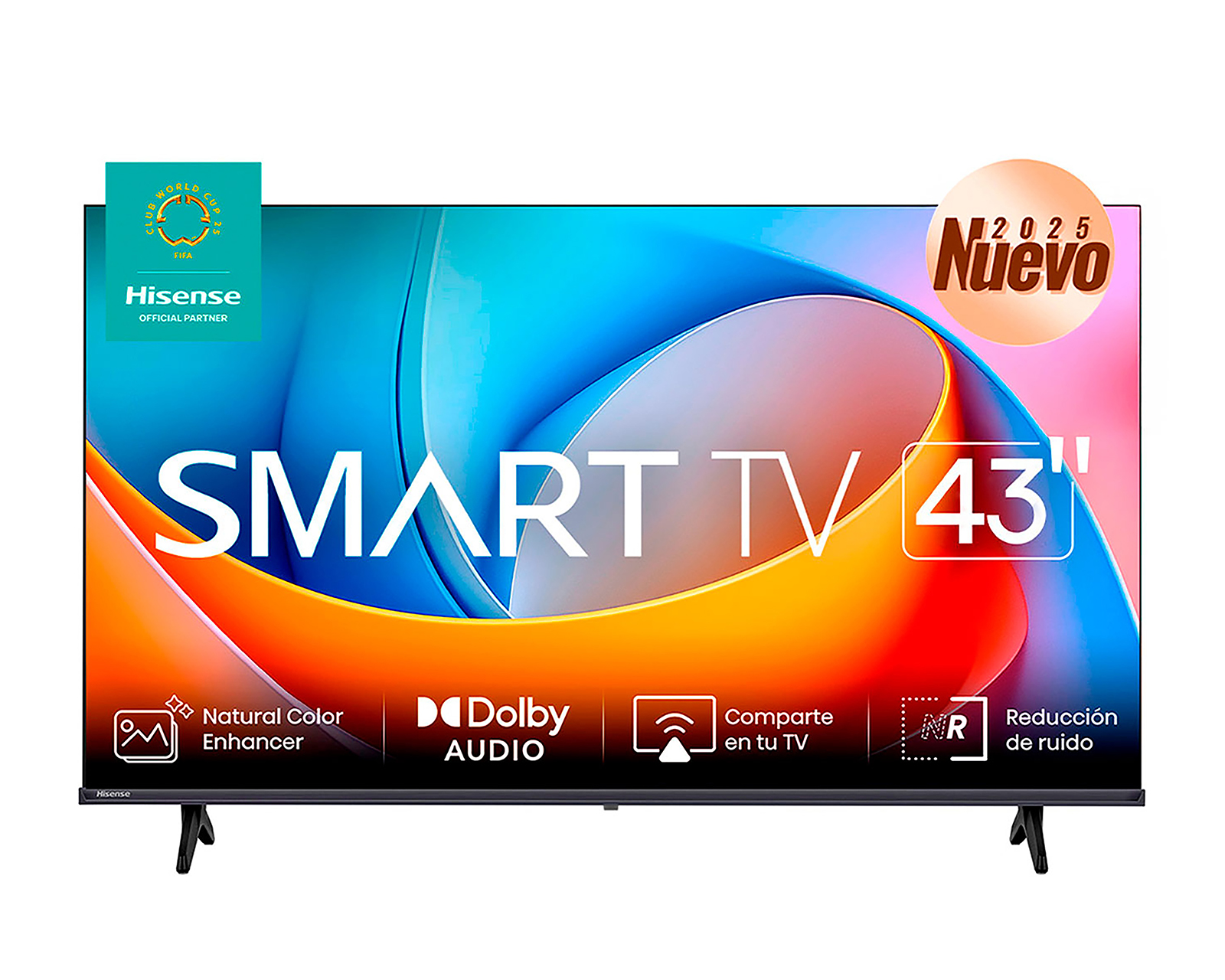 Pantalla Smart TV Hisense LED 43 Pulgadas Full HD 43A4NV
