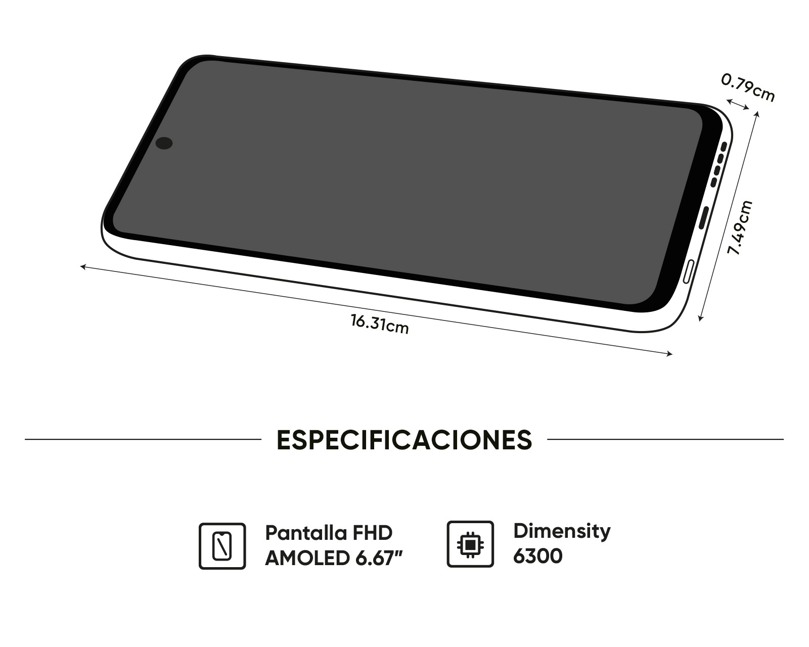 Foto 8 | Foto 8 | Celular Realme 14T Liberado 256 GB Negro