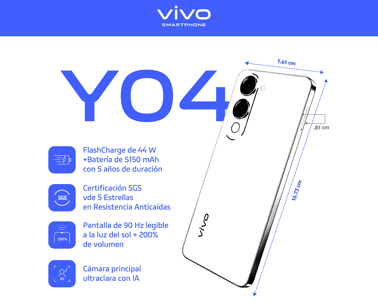 Foto 8 | Foto 8 | Telcel Vivo Y04 256 GB Lavanda