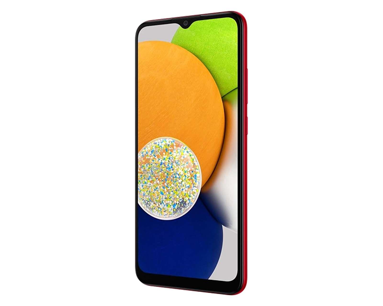 Foto 4 pulgar | Foto 3 | Movistar Samsung Galaxy A03 128 GB Rojo