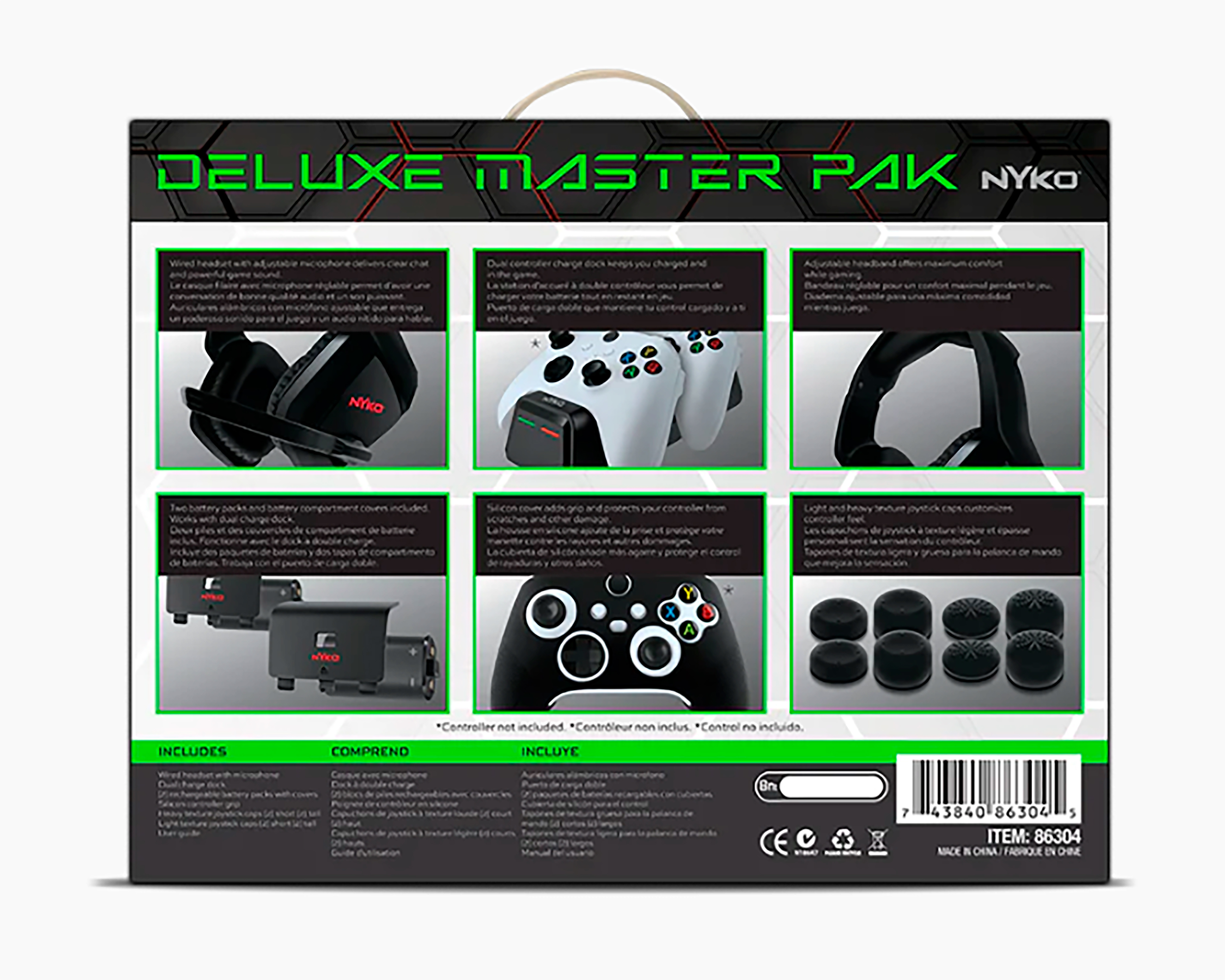 Foto 3 | Foto 3 | Kit Xbox Series X Nyko Deluxe Master Pak 17 Piezas