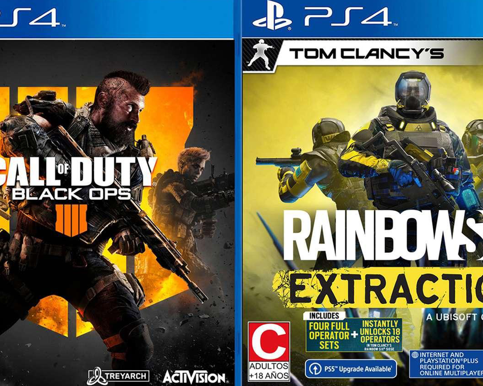Foto 2 | Foto 2 | Call of Duty: Black Ops 4 y Ranbow Six: Extraction para PlayStation 4