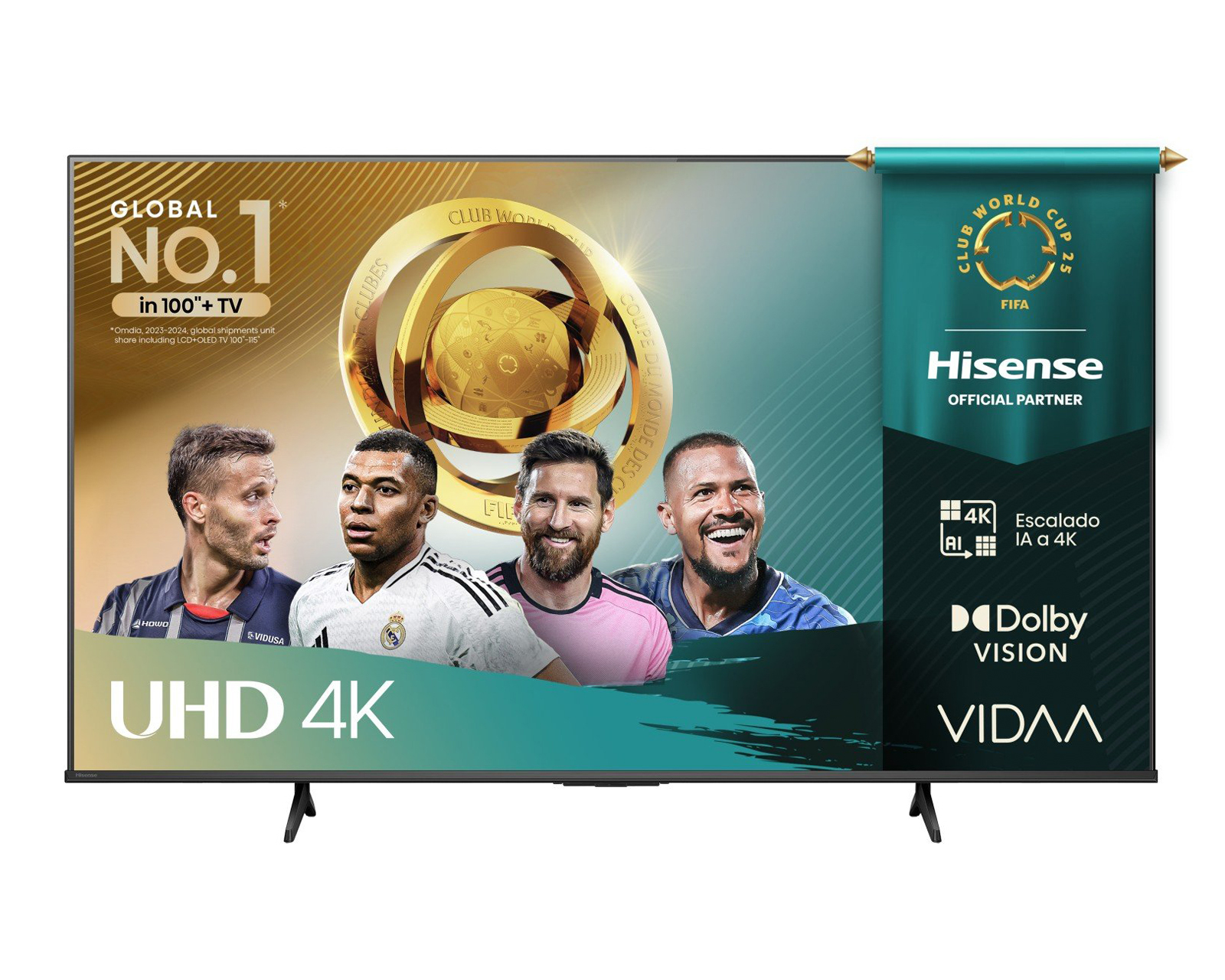 Foto 2 pulgar | Foto 1 | Pantalla Smart TV Hisense LED 55 Pulgadas UHD 4K 55A5NV