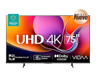 Foto 1 | Foto 1 | Pantalla Smart TV Hisense LED 75 Pulgadas UHD 4K 75A65NV