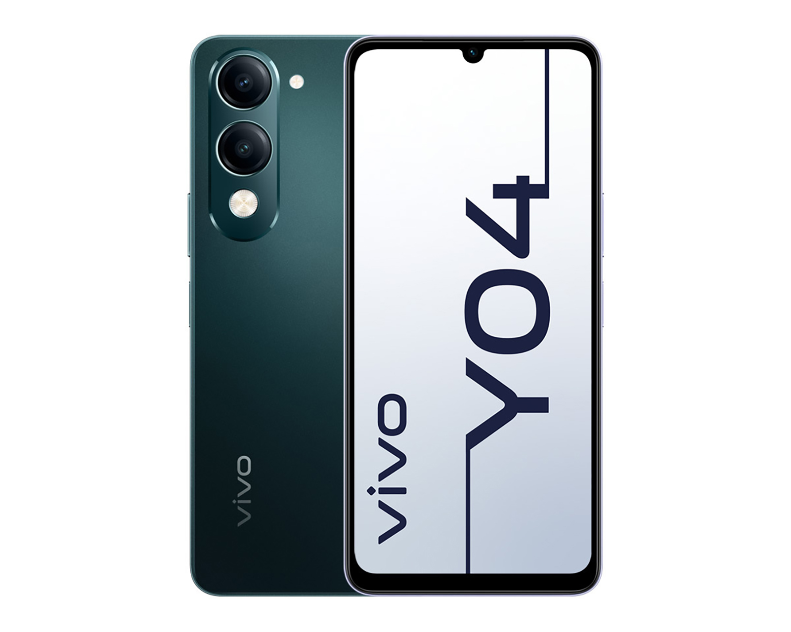 Celular vivo Y04 Liberado 256 GB Negro Jade