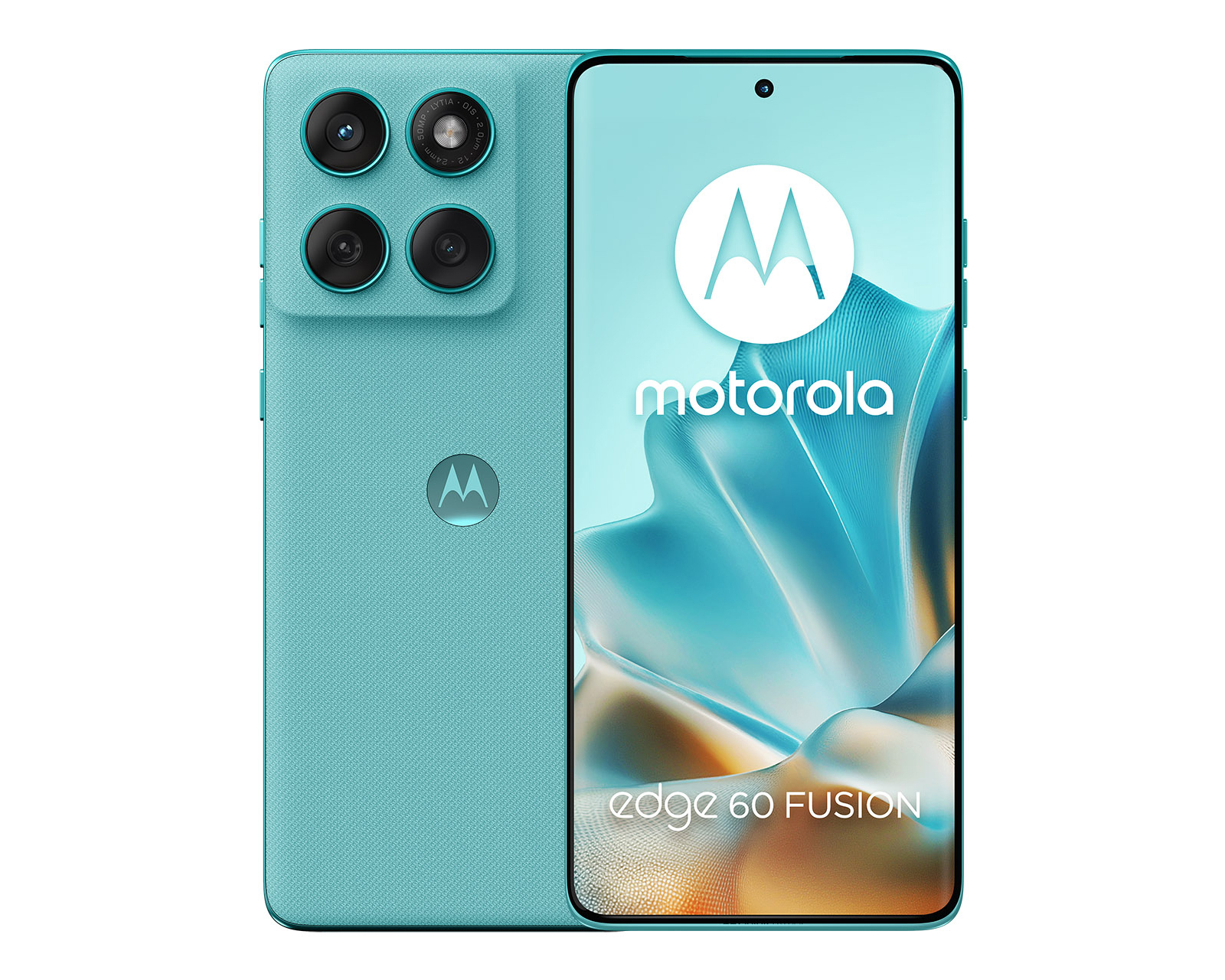 Foto 2 pulgar | Foto 1 | Celular Motorola Edge 60 Fusion Liberado 256 GB Verde Aqua