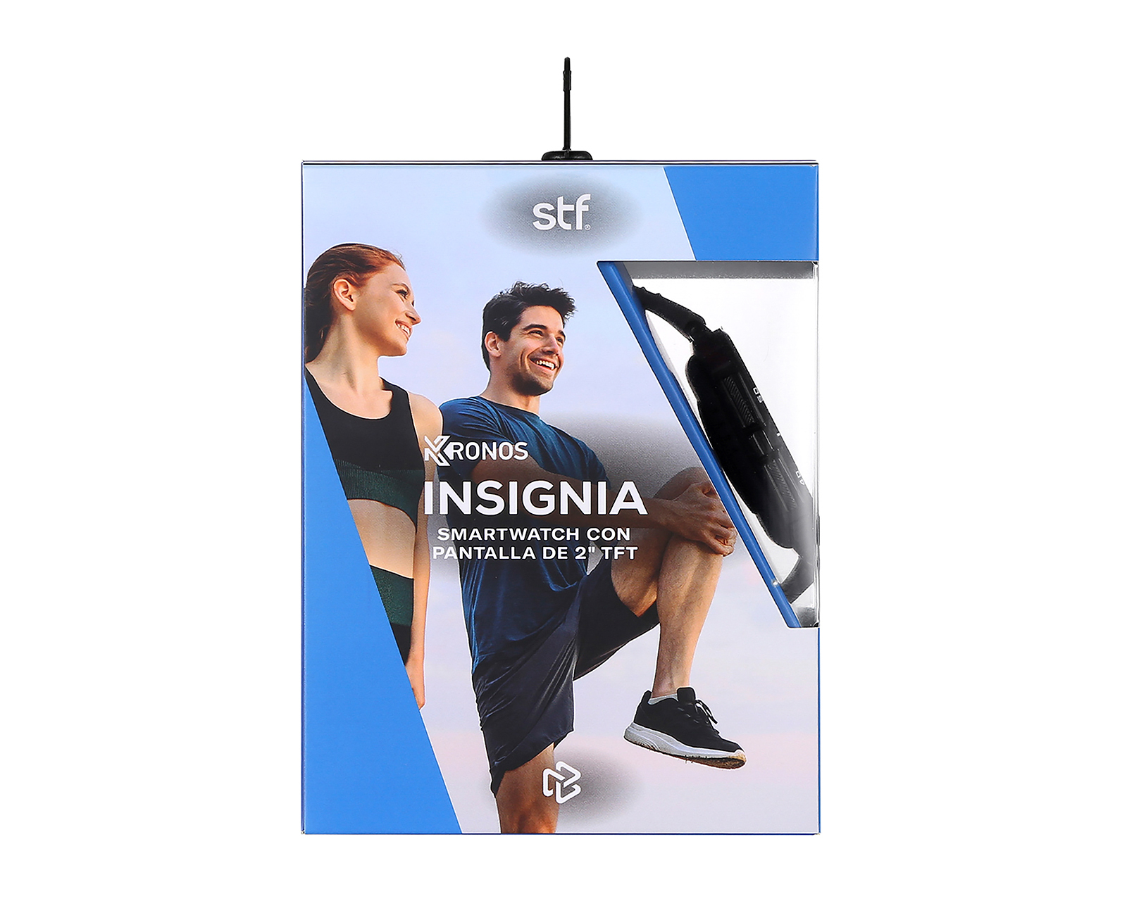 Foto 6 pulgar | Foto 5 | Smartwatch STF Kronos Insignia 41 mm Negro