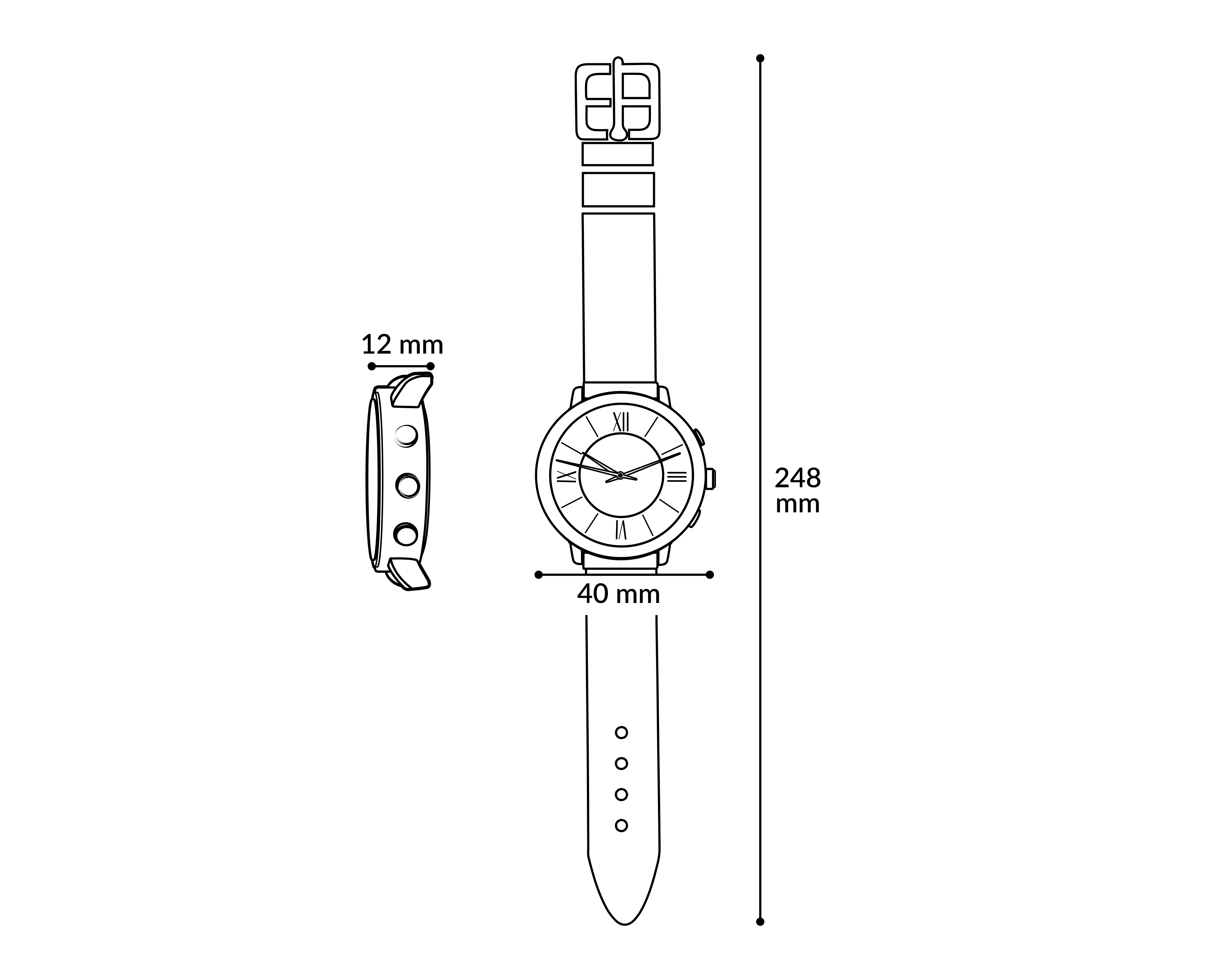 Foto 6 pulgar | Foto 5 | Smartwatch STF ST-W49780 40 mm Resistente al Agua Gris