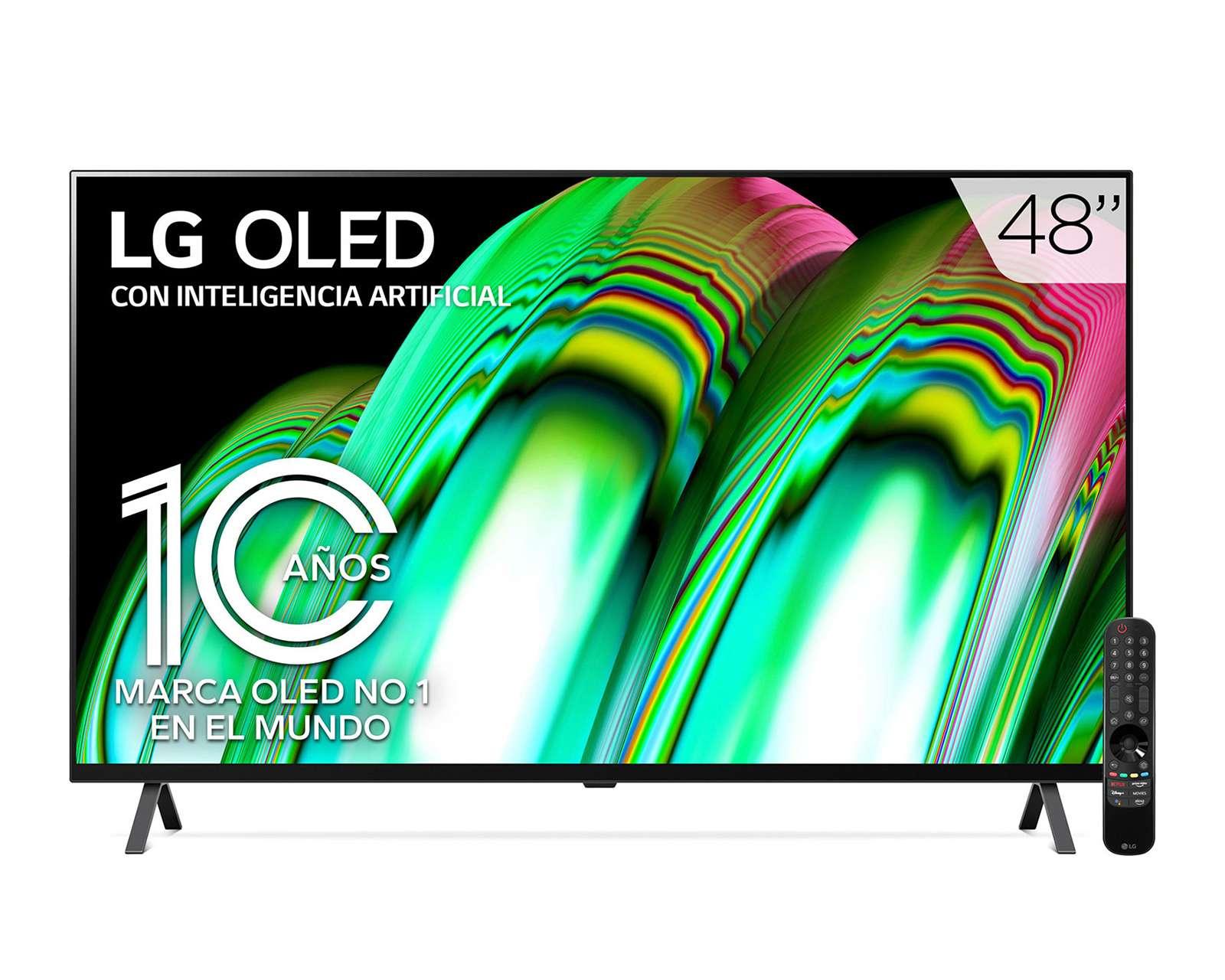 Foto 2 pulgar | Foto 1 | Pantalla Smart TV LG OLED 48 Pulgadas Ultra HD 4K 48A2PSA