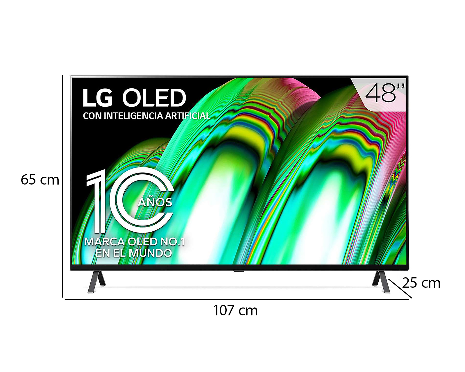 Foto 11 pulgar | Foto 10 | Pantalla Smart TV LG OLED 48 Pulgadas Ultra HD 4K 48A2PSA