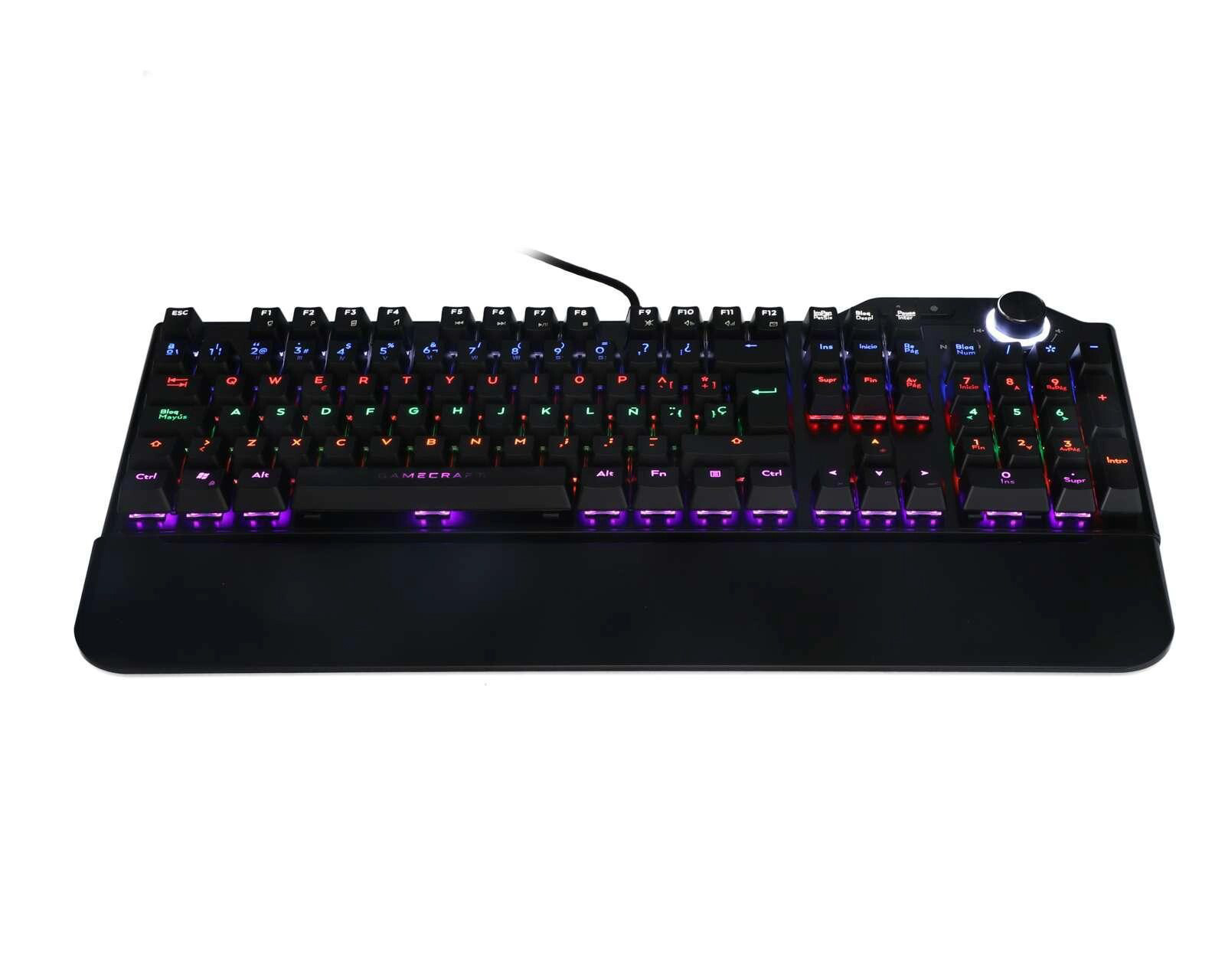 Teclado Gaming Alámbrico Gamecraft Krypton T5000