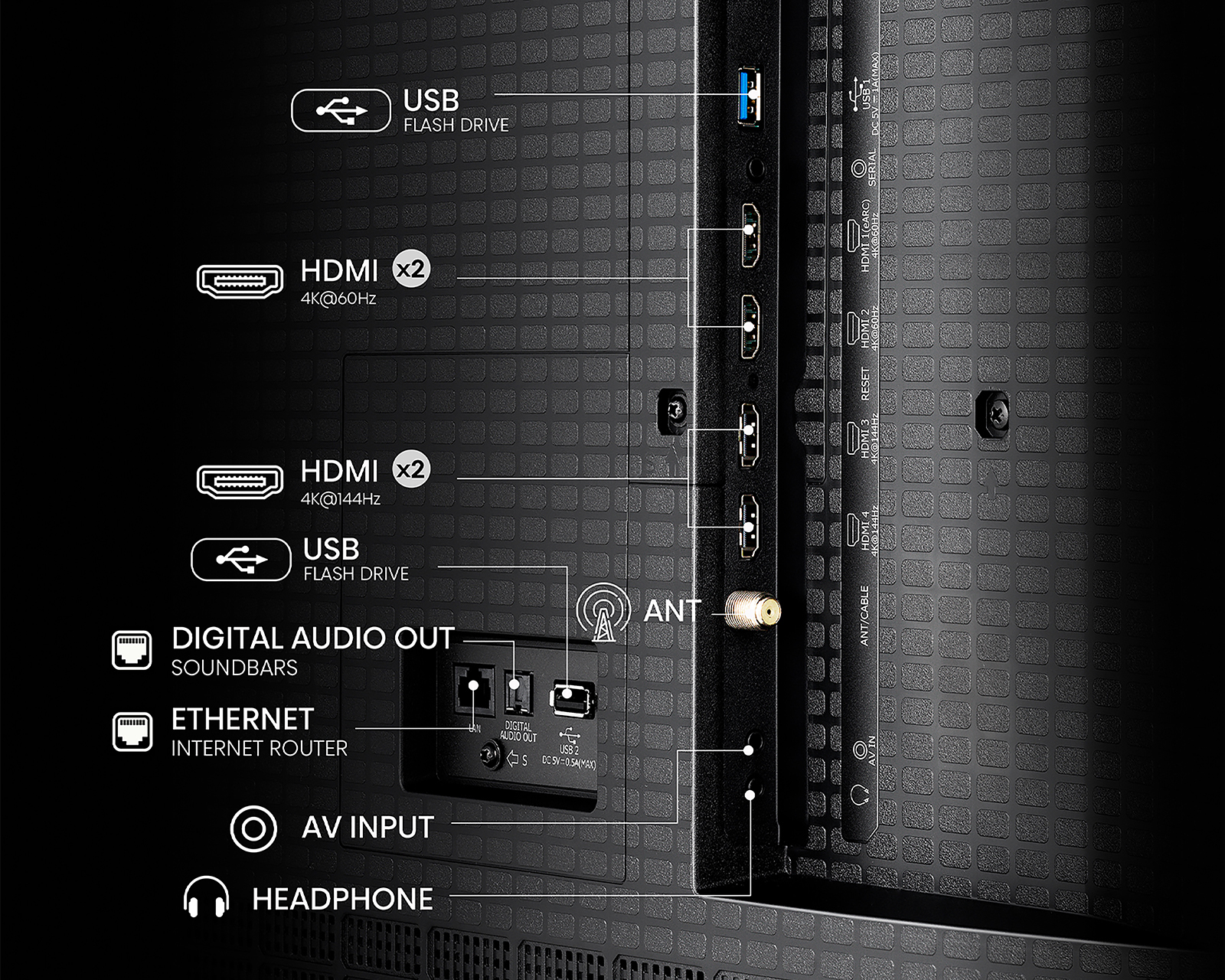 Foto 3 | Foto 3 | Pantalla Smart TV Hisense ULED MiniLED 85 Pulgadas 4K 85U7QG