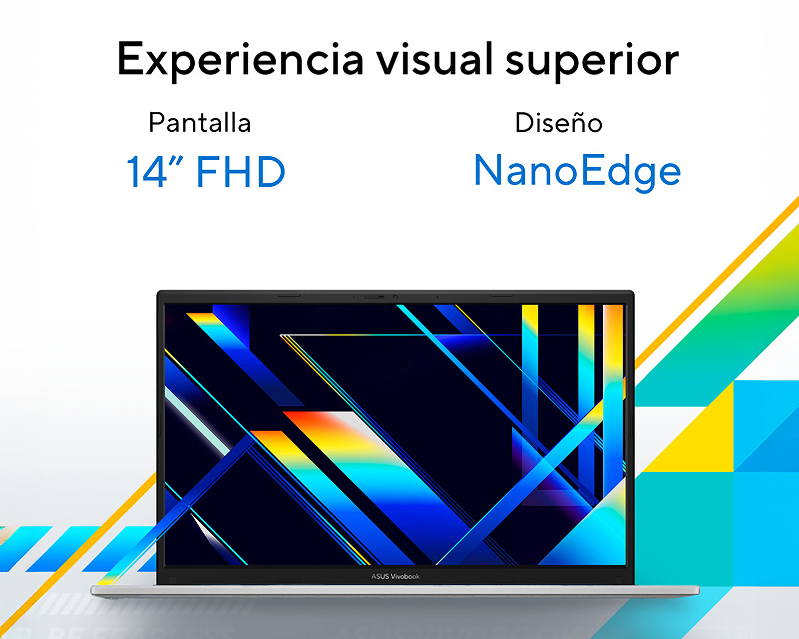 Foto 6 | Foto 5 | Laptop Asus Vivobook 14 14 Pulgadas Windows 11 Home Intel Core i5 8 GB RAM 512 SSD Plateada + Mochila y Mouse