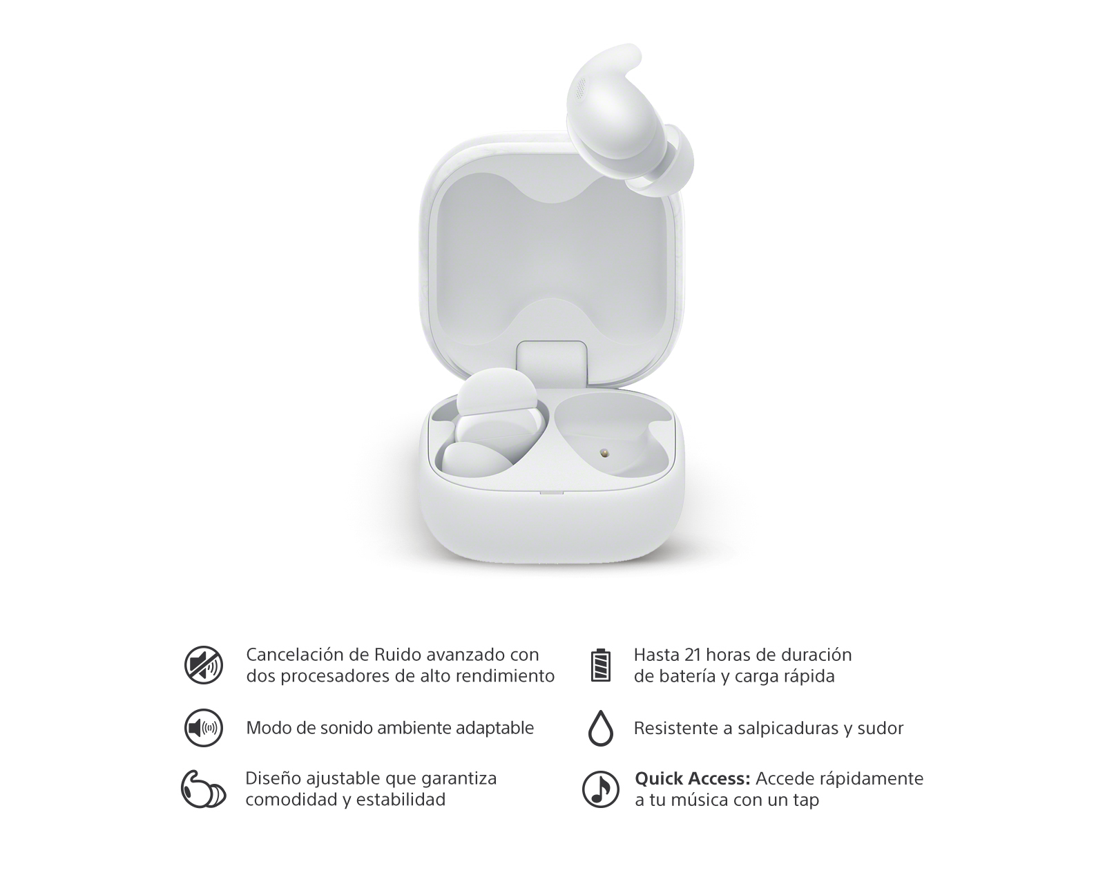 Foto 4 | Foto 3 | Audífonos In-Ear Inalámbricos Sony LinkBuds Fit con Noise Cancelling