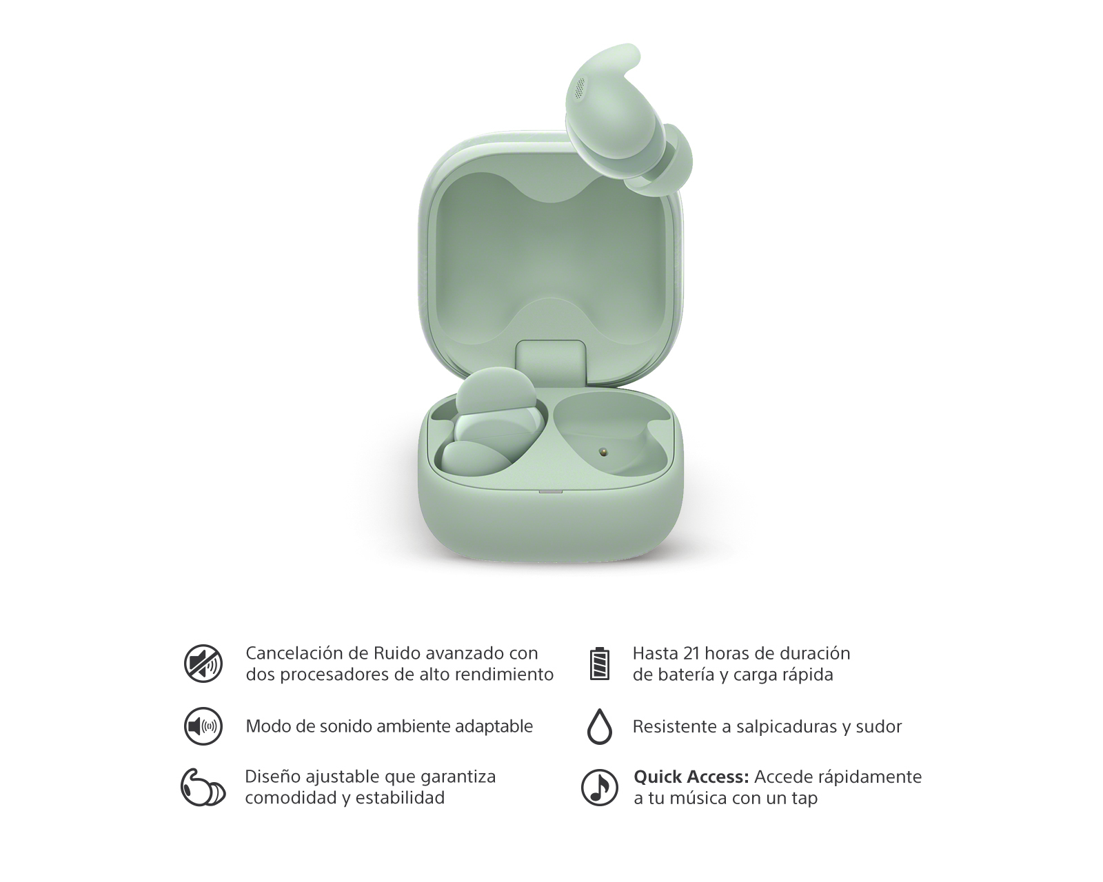 Foto 4 pulgar | Foto 3 | Audífonos In-Ear Inalámbricos Sony LinkBuds Fit con Noise Cancelling