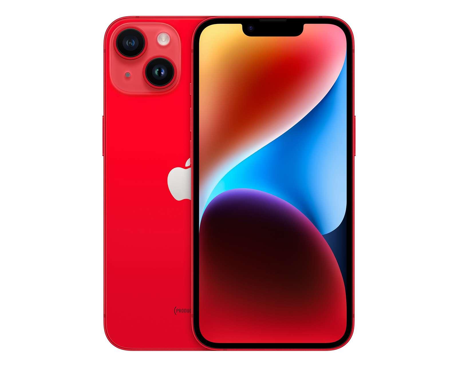 Telcel Apple iPhone 14 128 GB Rojo