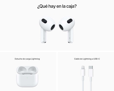 Foto 5 | Foto 5 | Apple AirPods 3ra Generación Lightning