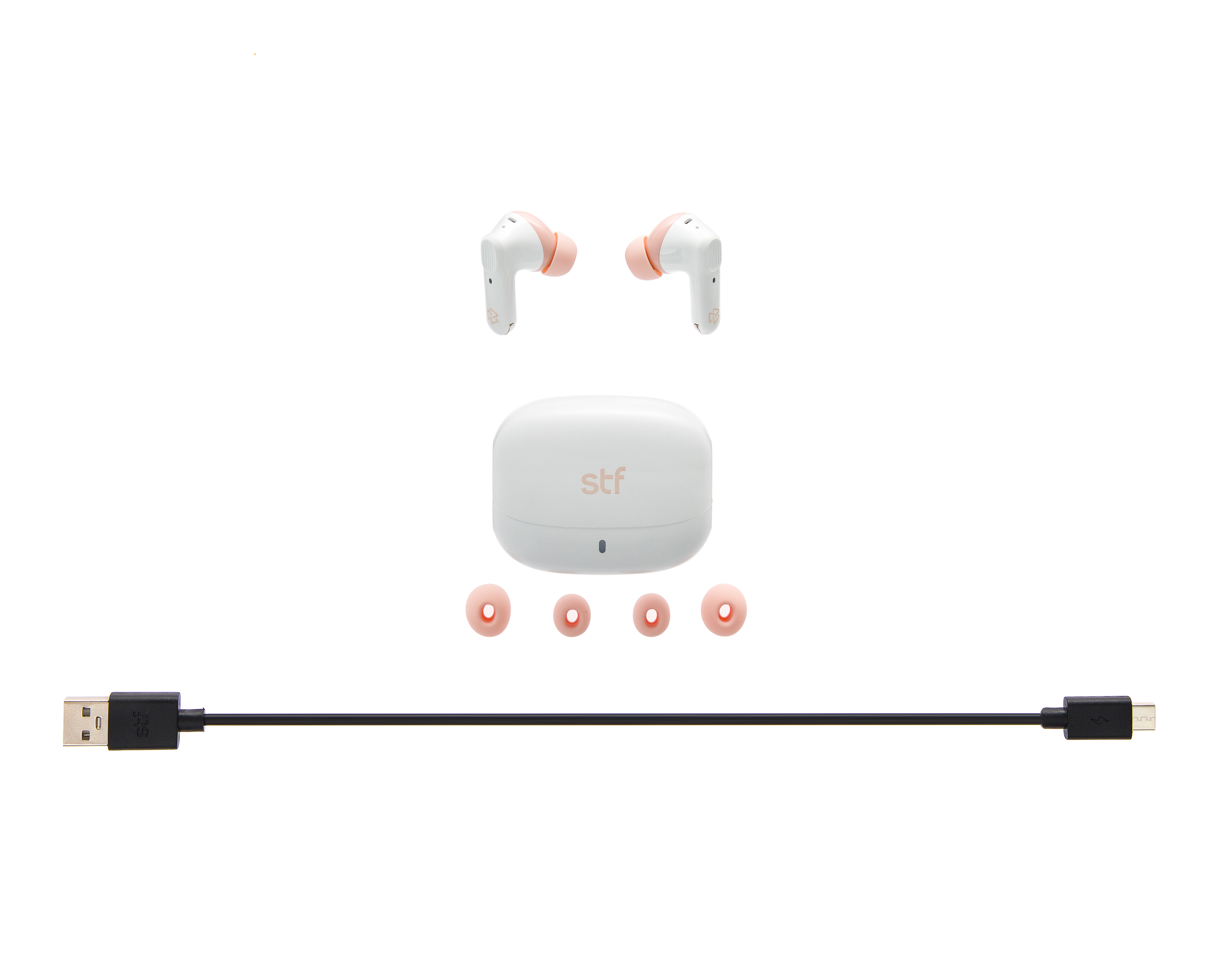 Foto 3 | Foto 3 | Audífonos True Wireless STF Pure con Control Táctil