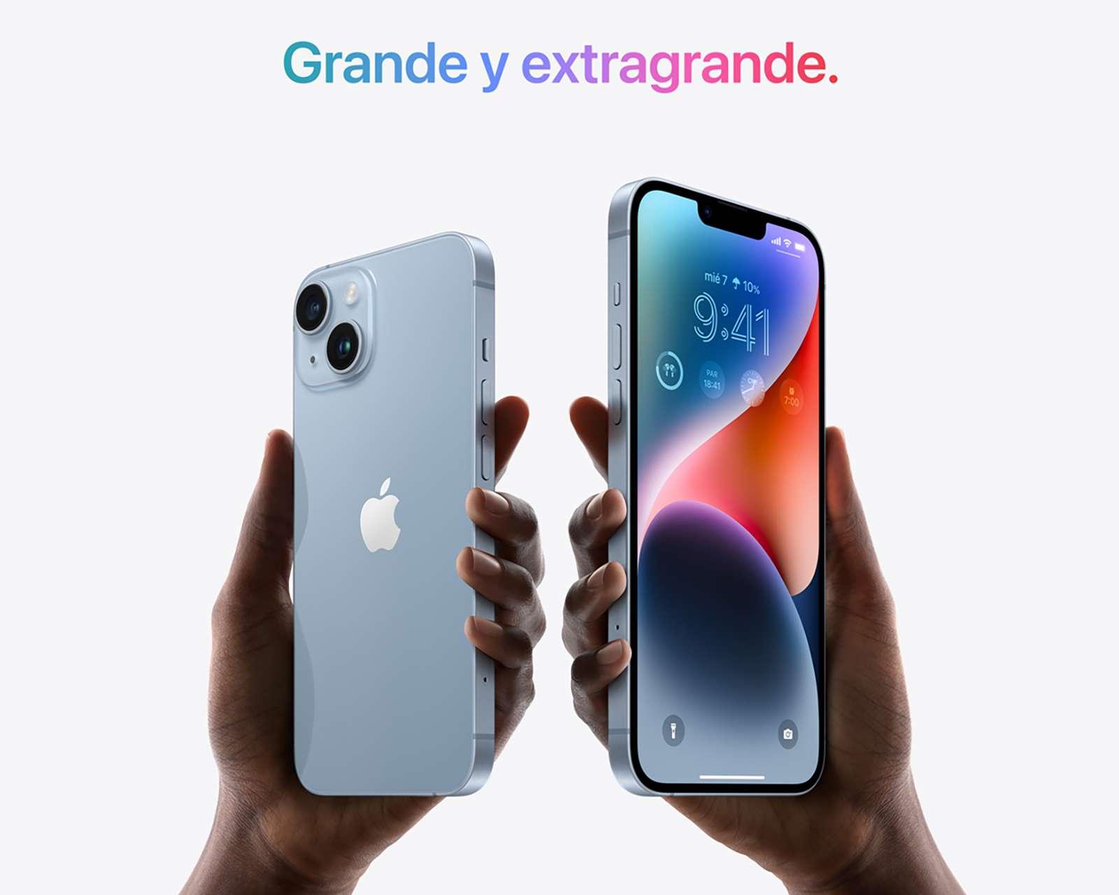 Foto 7 pulgar | Foto 6 | Telcel Apple iPhone 14 256 GB Azul