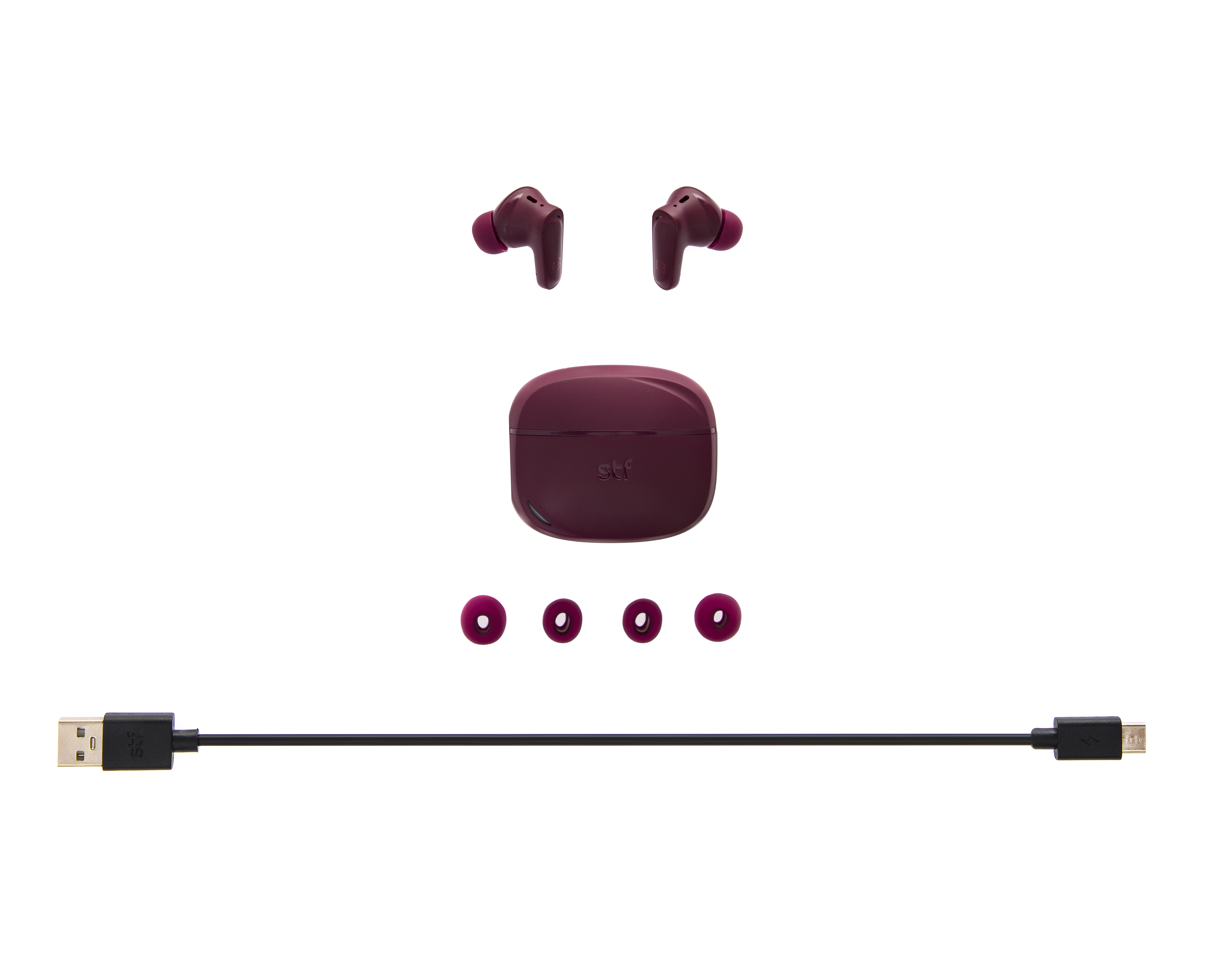 Foto 4 pulgar | Foto 3 | Audífonos True Wireless STF ONE con Noise Cancelling