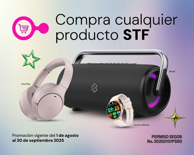 Foto 7 | Foto 7 | Audífonos True Wireless STF One Plus con Cancelación de Ruido