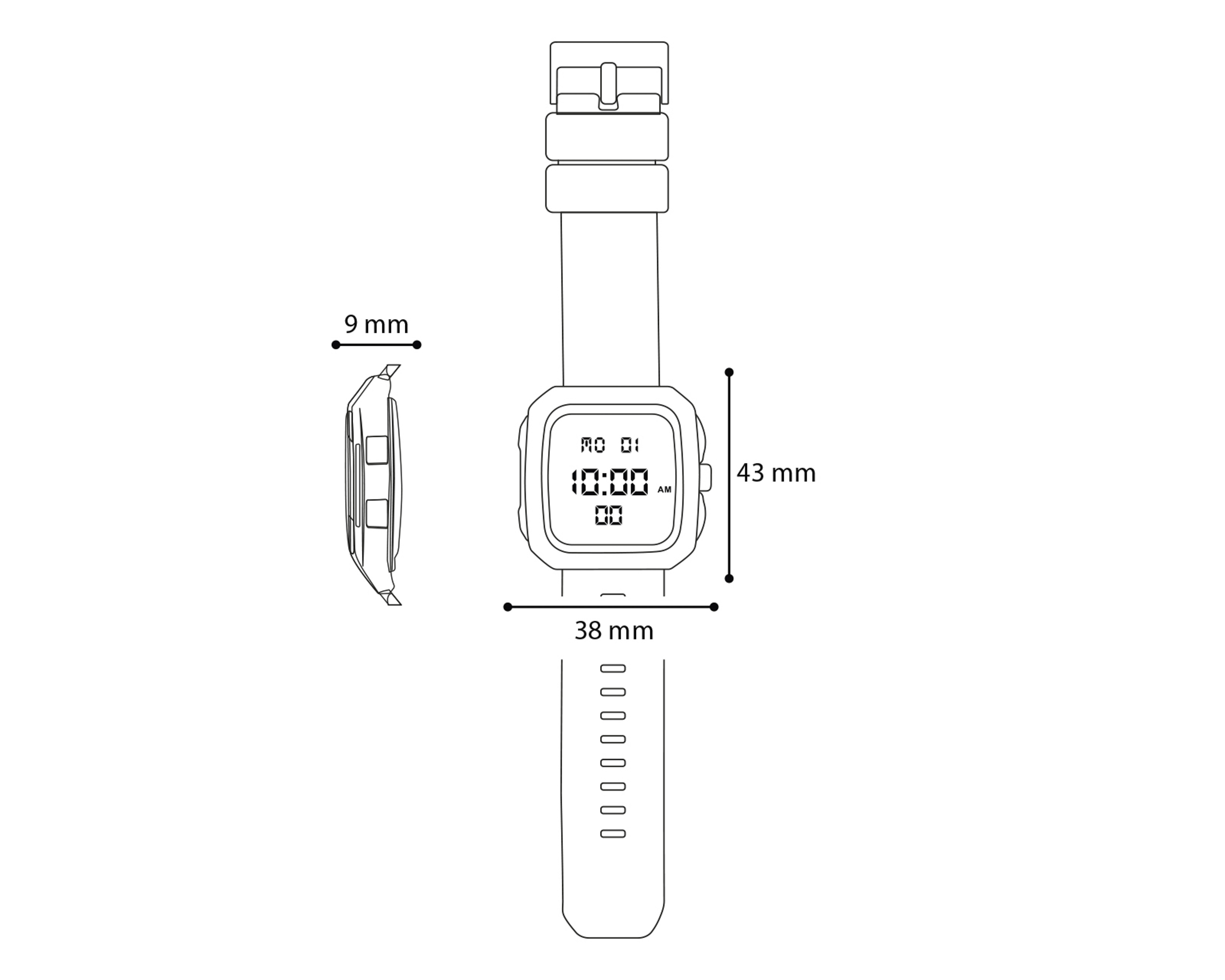 Foto 7 | Foto 7 | Smartwatch Huawei Watch Fit 4 43 mm Gris