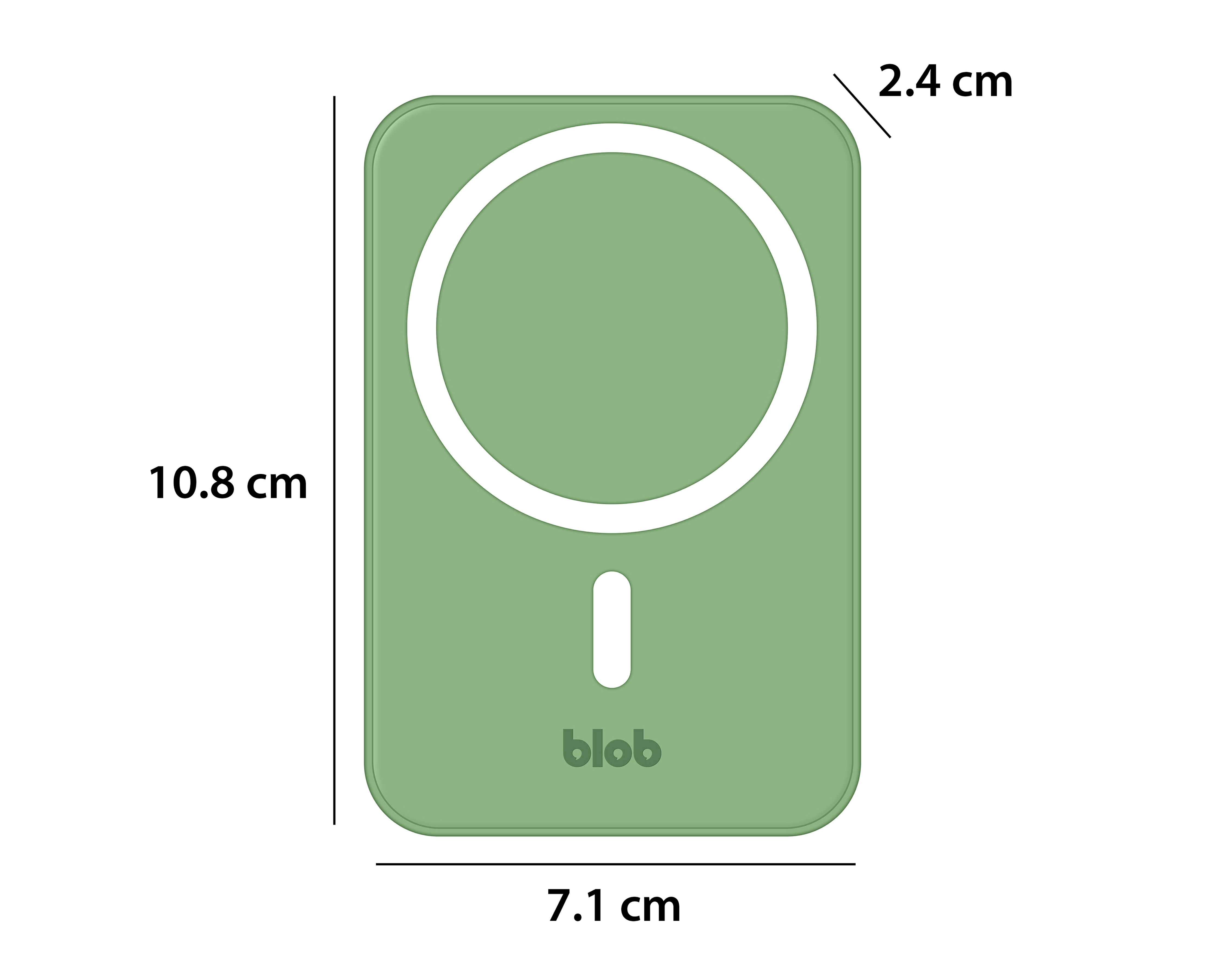 Foto 4 | Foto 4 | Batería Portátil Blob 5,000 mAh