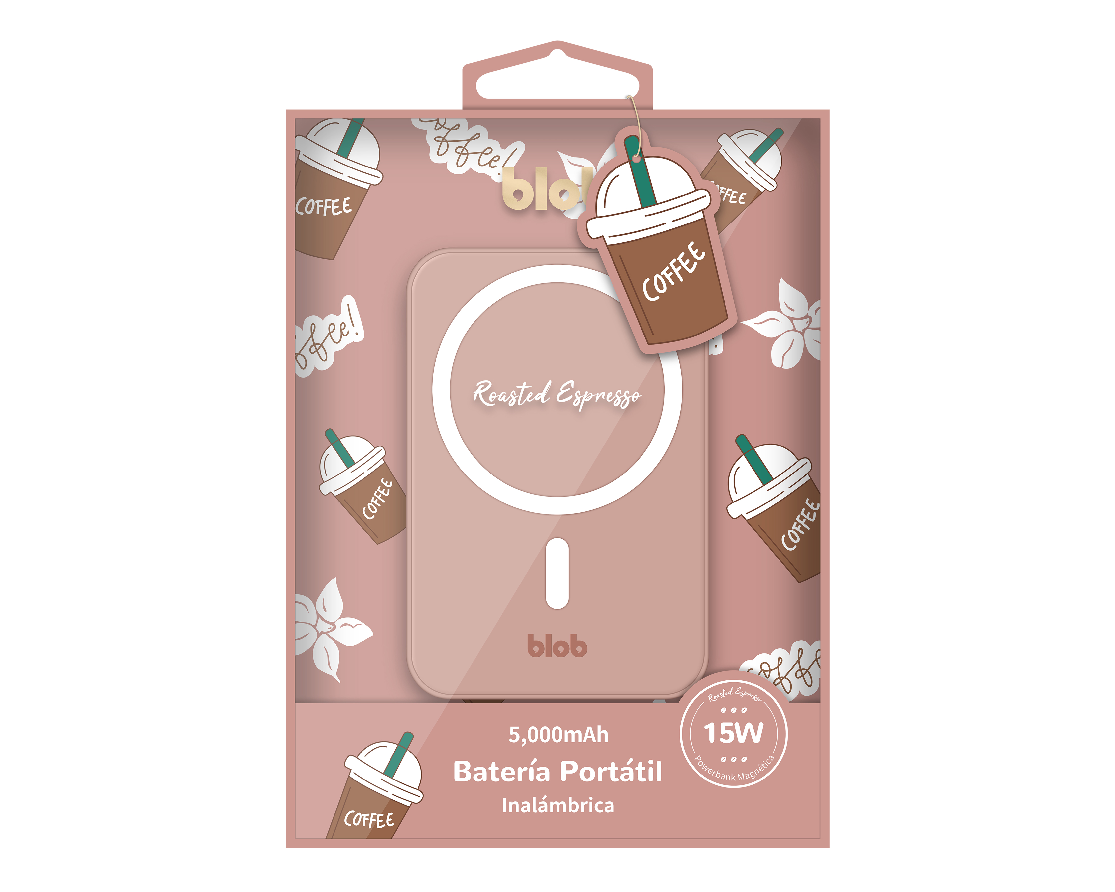 Foto 3 pulgar | Foto 2 | Batería Portátil Blob 5,000 mAh