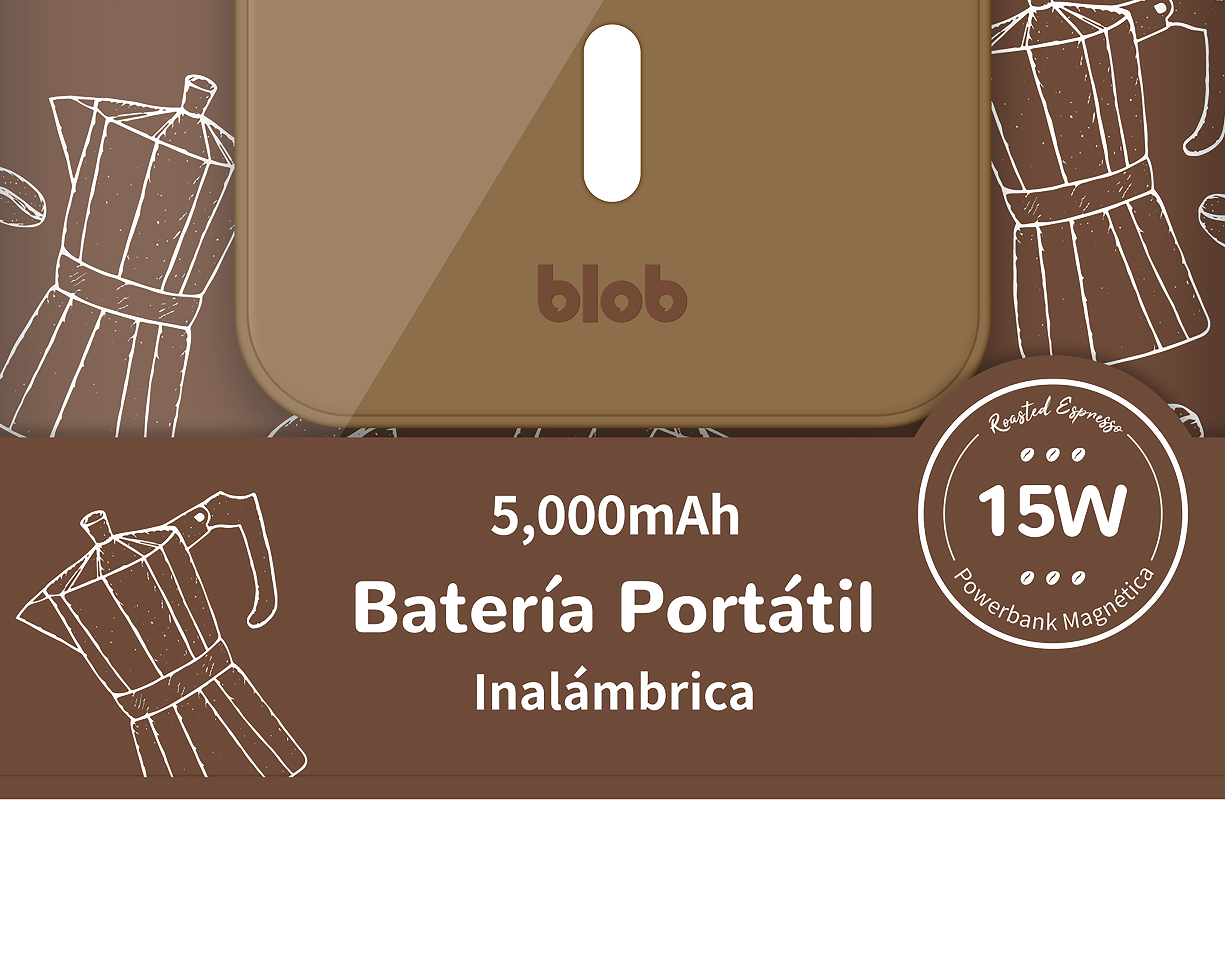 Foto 4 pulgar | Foto 3 | Batería Portátil Blob 5000 mAh