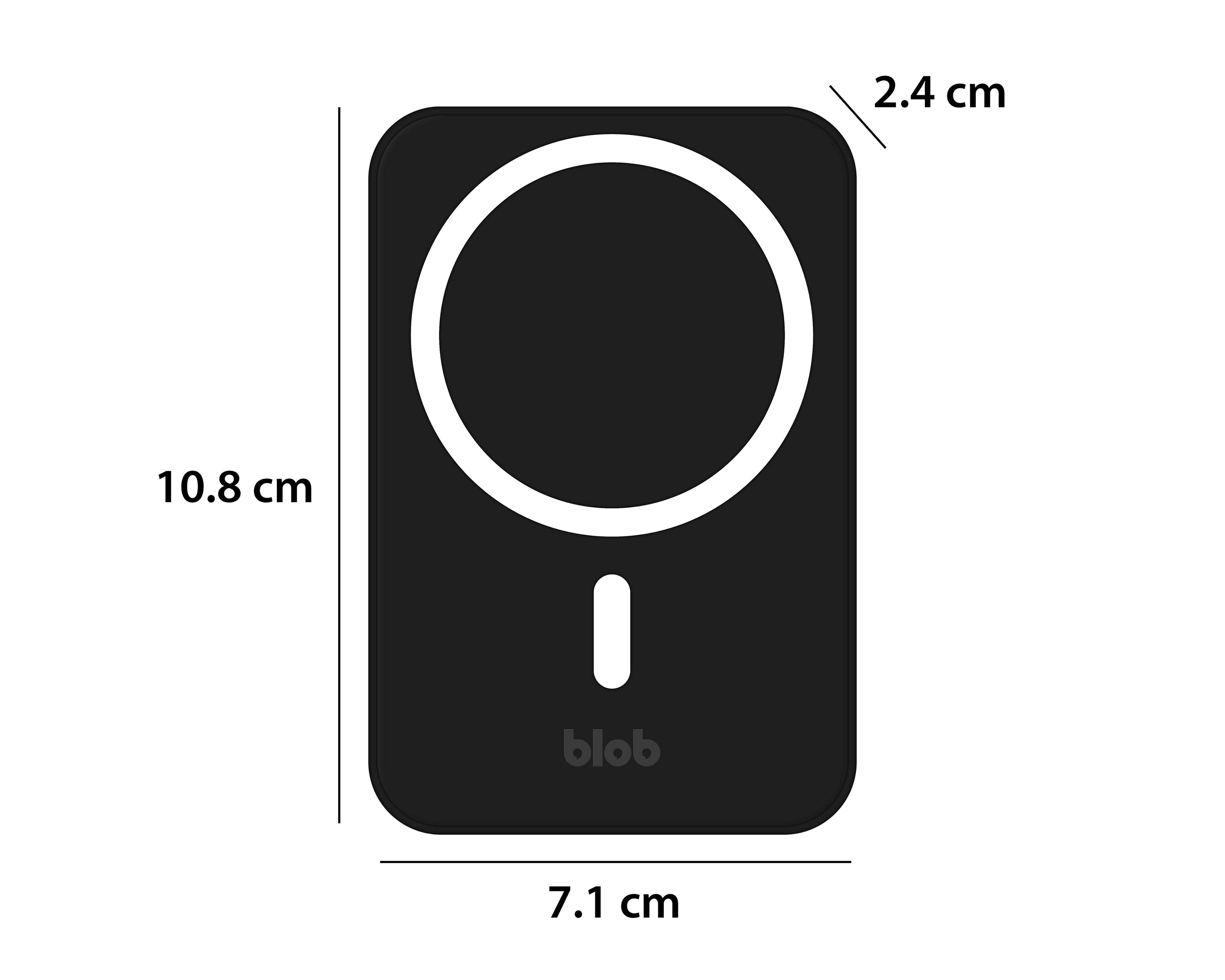 Foto 4 | Foto 4 | Batería Portátil Blob 5000 mAh