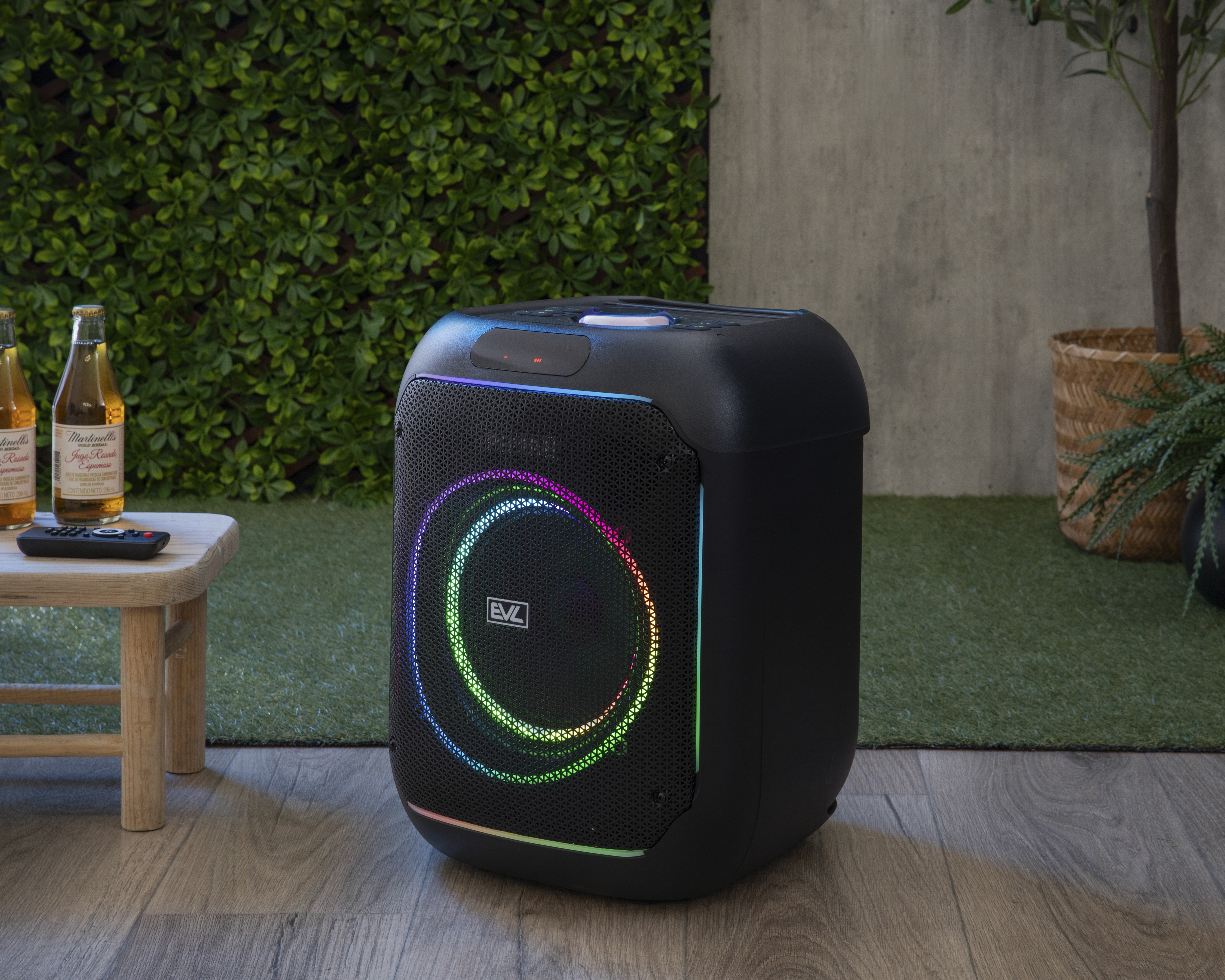 Foto 9 | Foto 9 | Bocina Bluetooth EVL BF8-03 20 W con Luces LED