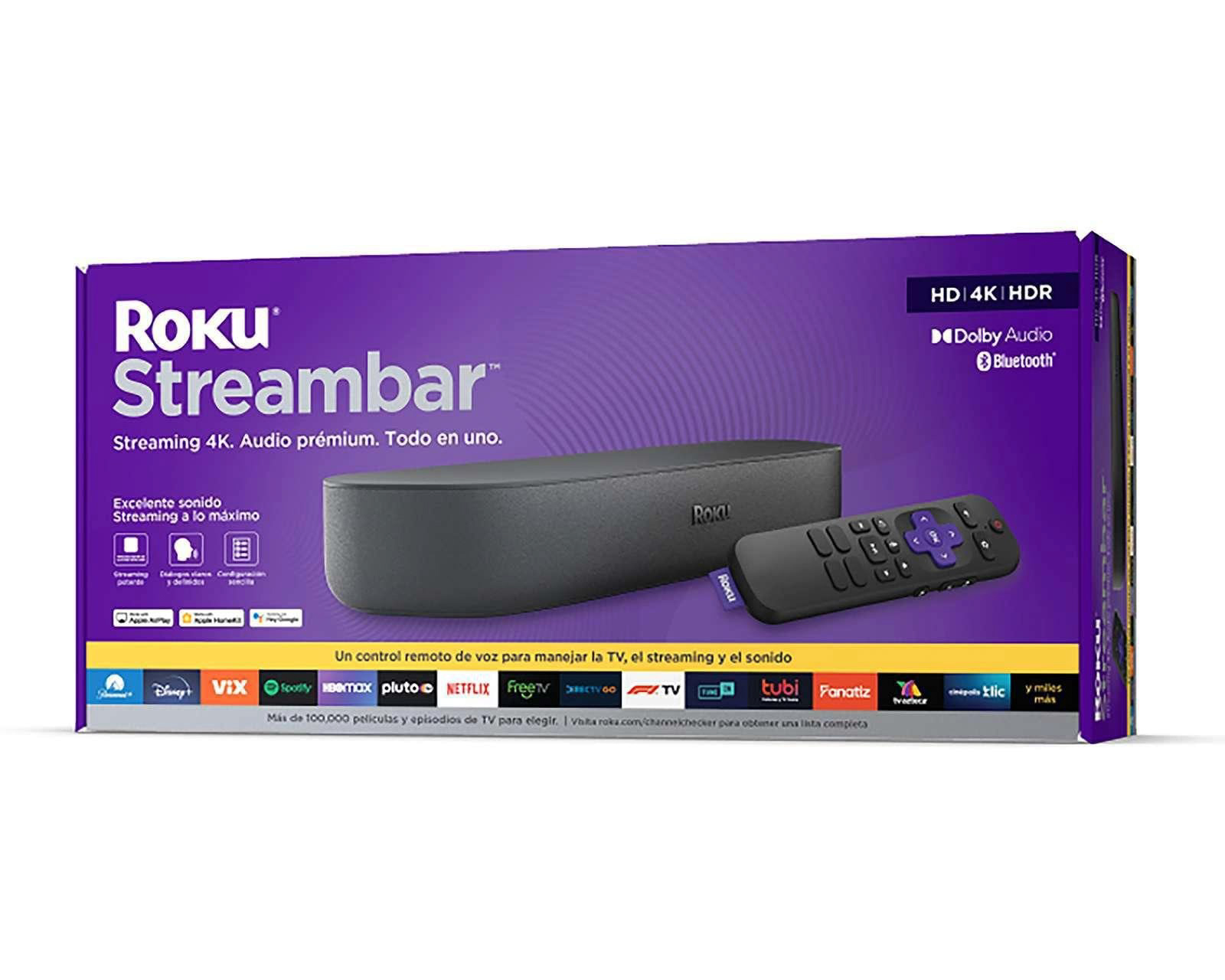 Foto 1 | Foto 1 | Roku Streambar HD/4K/HDR Dispositivo de Streaming y Audio Premium Todo en Uno