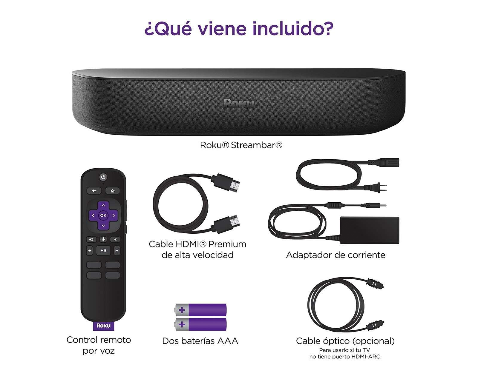 Foto 8 pulgar | Foto 7 | Roku Streambar HD/4K/HDR Dispositivo de Streaming y Audio Premium Todo en Uno