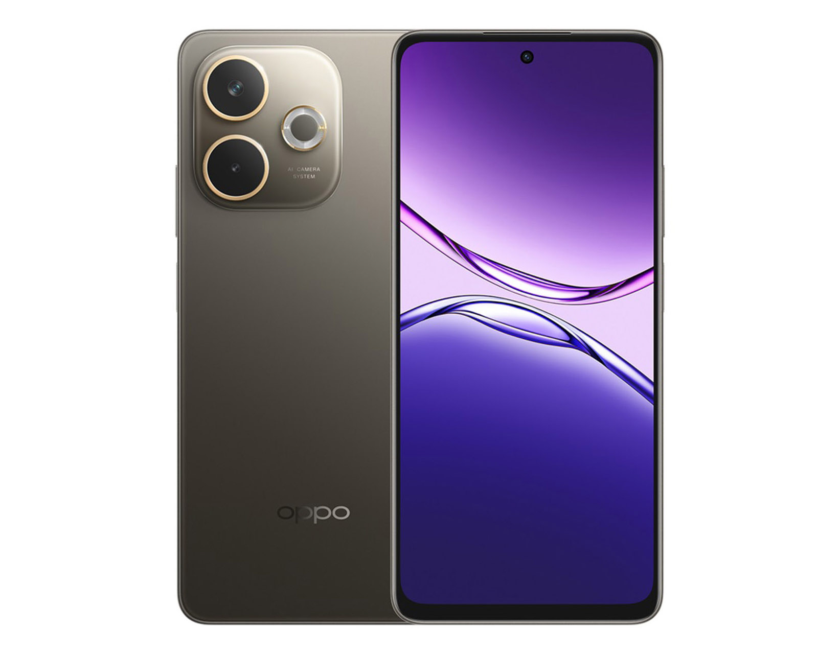 Foto 2 pulgar | Foto 1 | AT&T OPPO A5 Pro 5G 256 GB Café