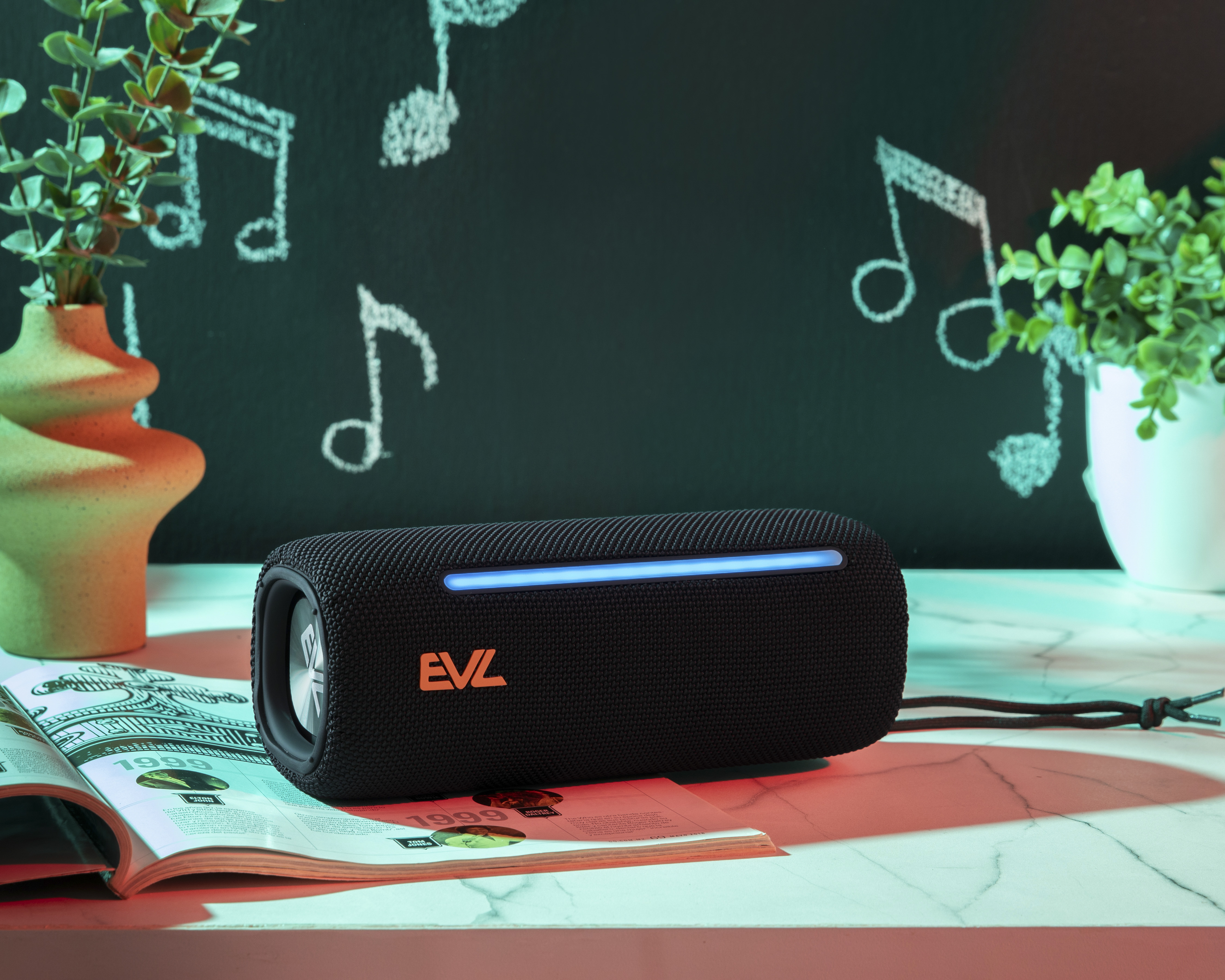 Foto 8 pulgar | Foto 7 | Bocina Bluetooth EVL Rebel 02 10 W Resistente al Agua