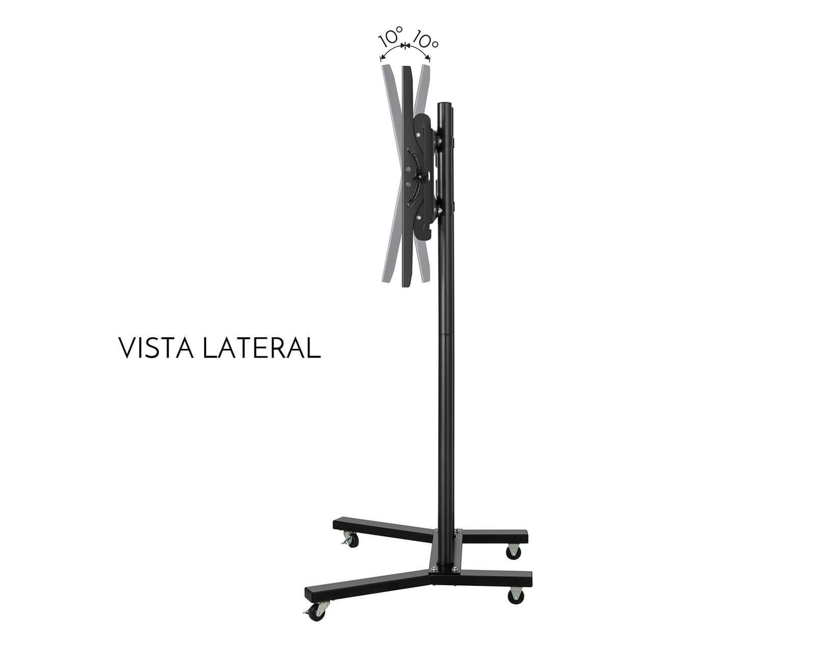 Foto 4 pulgar | Foto 3 | Soporte para Televisión Móvil Steren para Pantallas de 19" a 60"