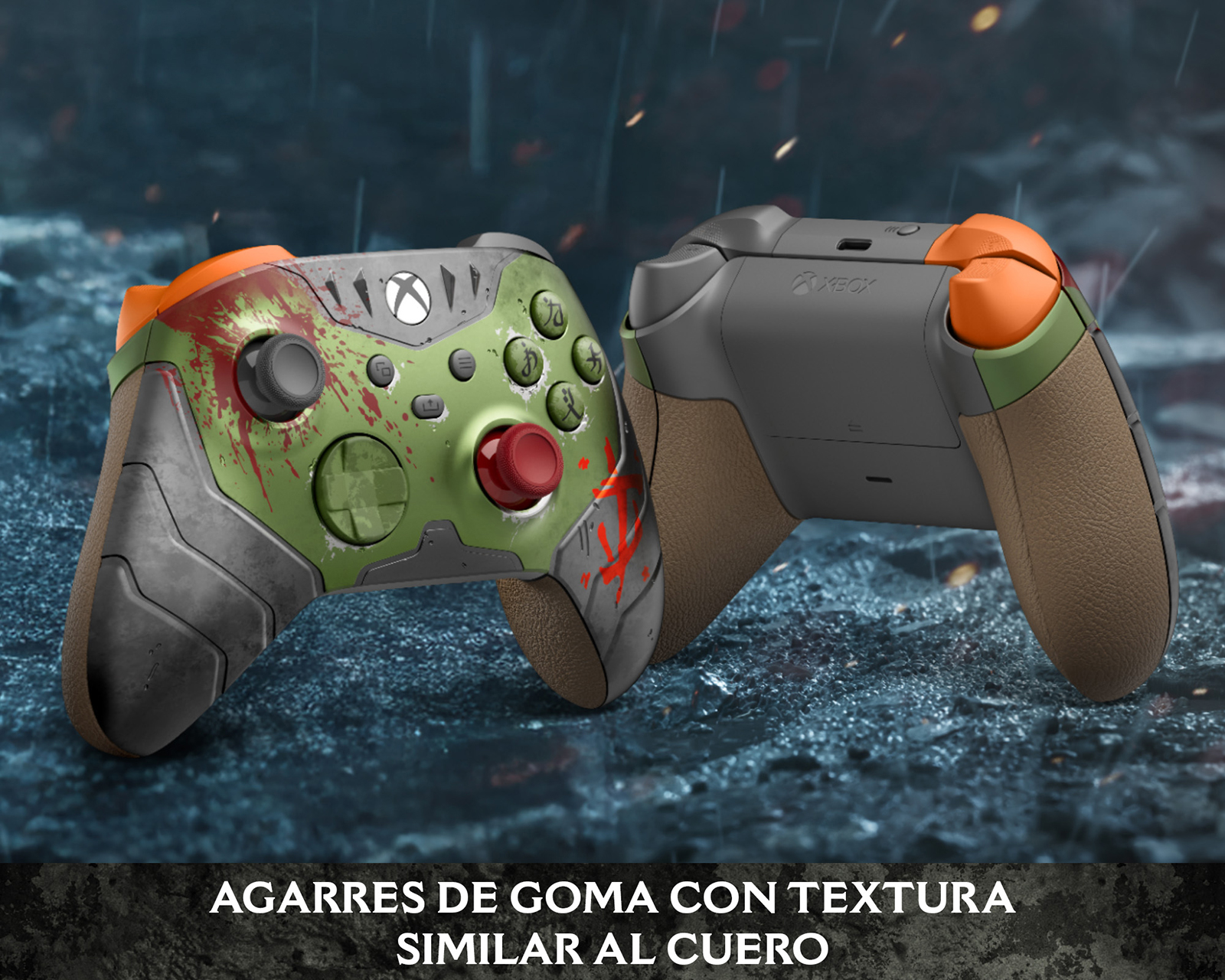 Foto 5 pulgar | Foto 4 | Control Inalámbrico para Xbox Microsoft Doom the Dark Age Verde