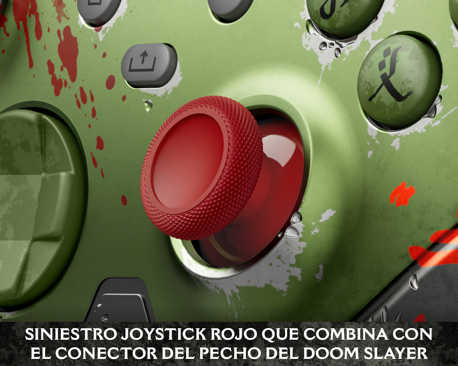 Foto 5 | Foto 5 | Control Inalámbrico para Xbox Microsoft Doom the Dark Age Verde