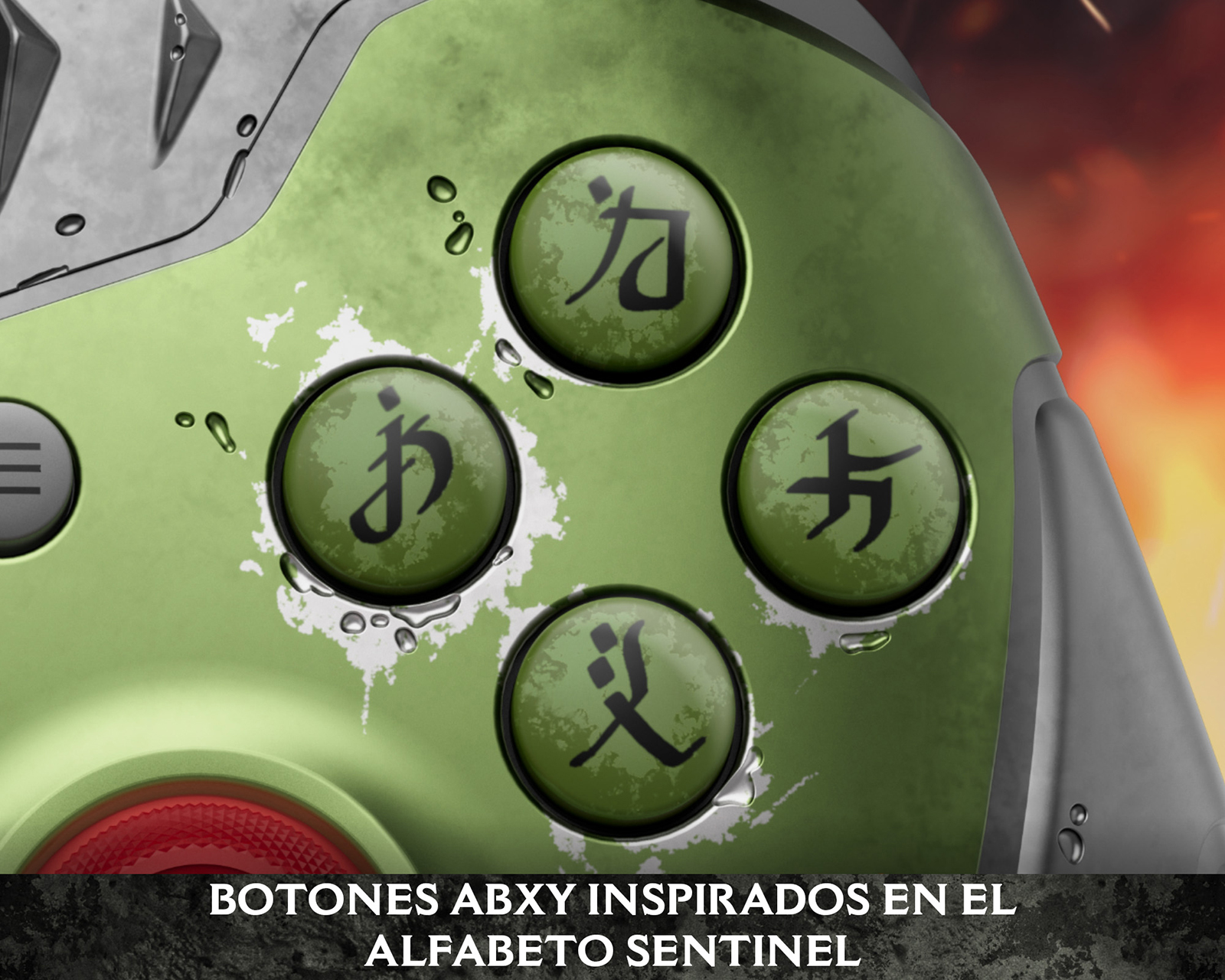 Foto 7 pulgar | Foto 6 | Control Inalámbrico para Xbox Microsoft Doom the Dark Age Verde