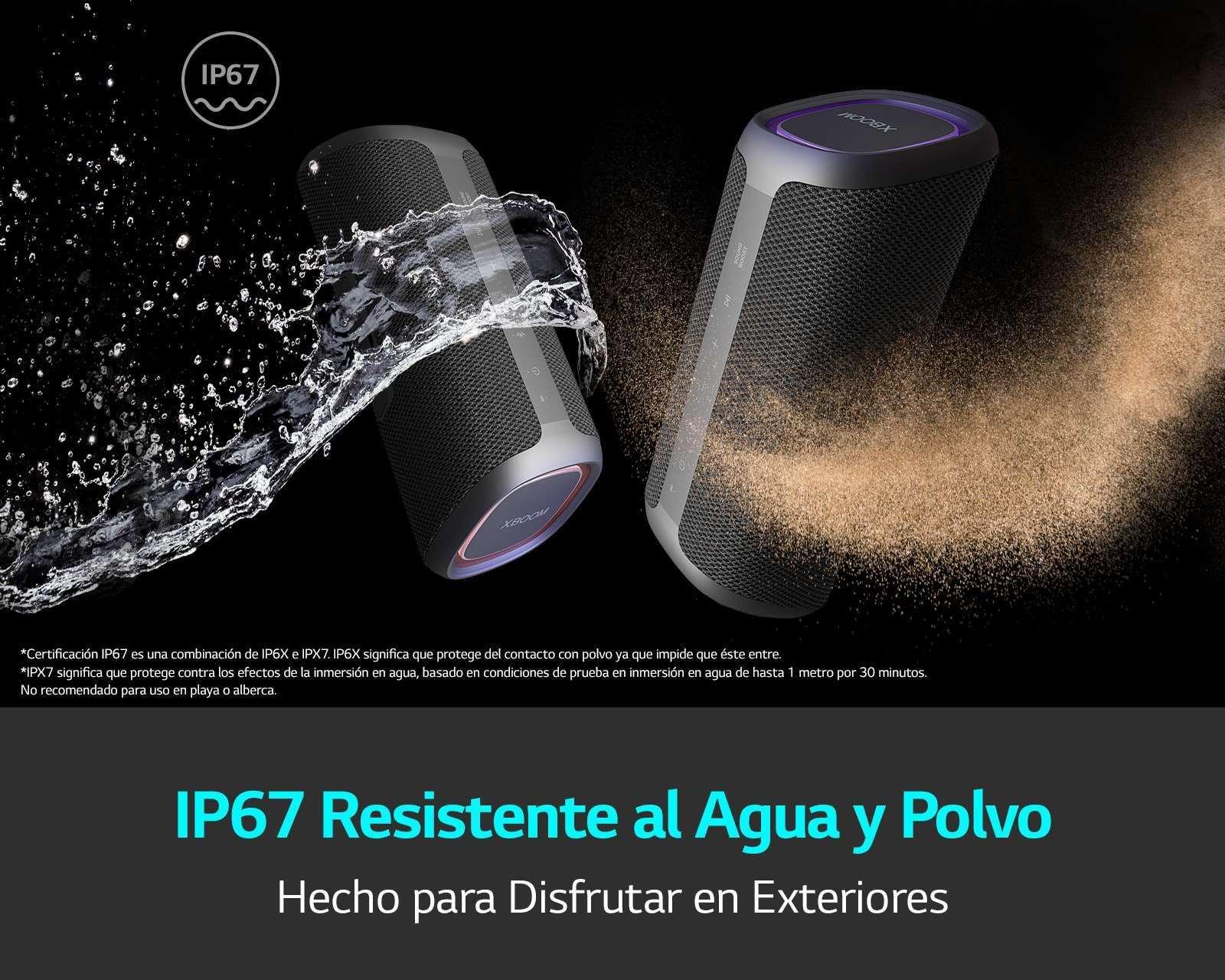 Foto 6 pulgar | Foto 5 | Bocina Portátil Bluetooth LG Xboom Go XG7 Resistente al Agua y Polvo