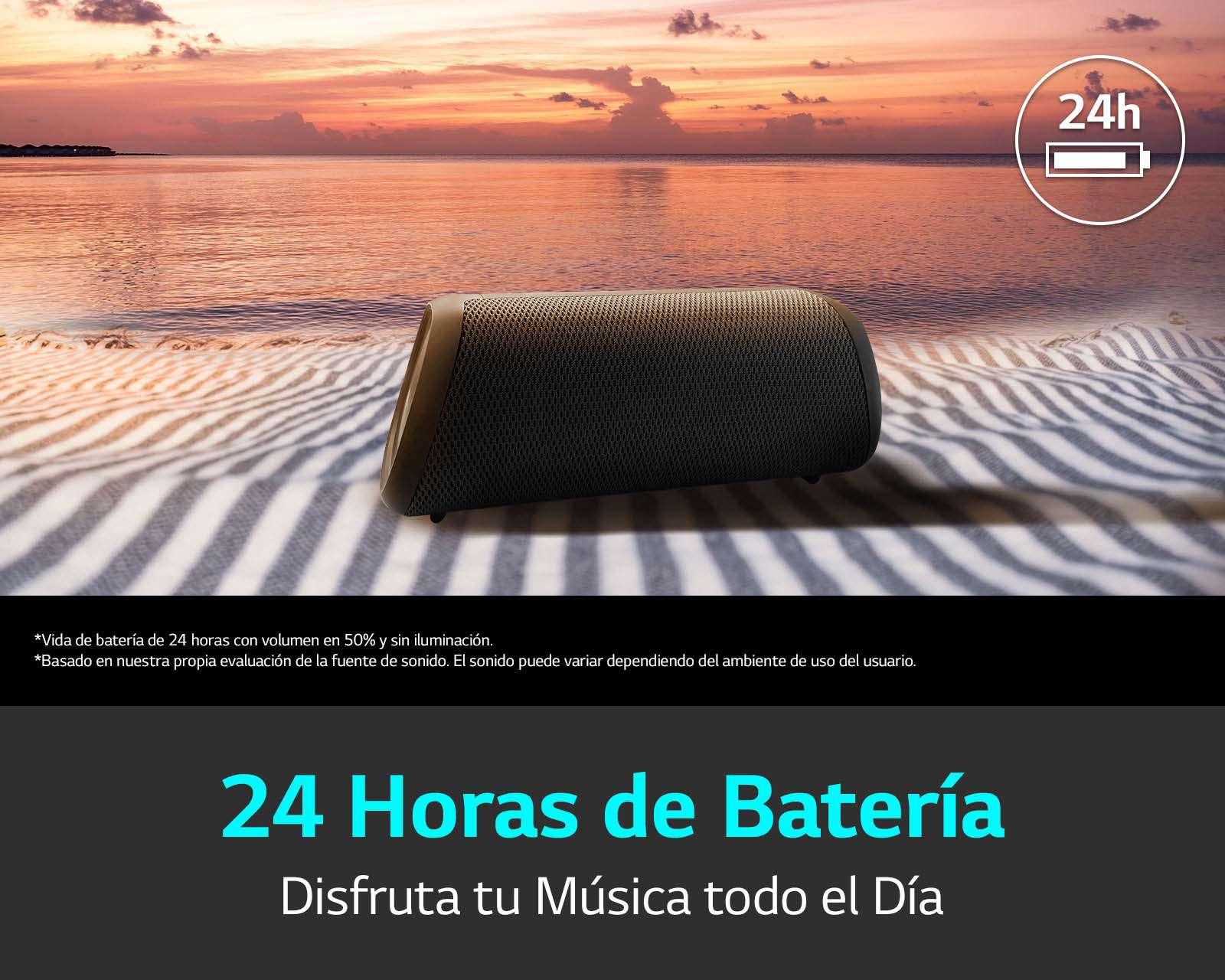 Foto 9 pulgar | Foto 9 | Bocina Portátil Bluetooth LG Xboom Go XG7 Resistente al Agua y Polvo