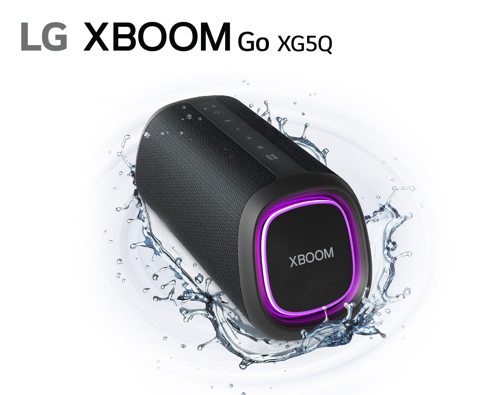 Foto 2 pulgar | Foto 1 | Bocina Bluetooth Portátil LG XBOOM Go XG5 Resistente al Agua y Polvo
