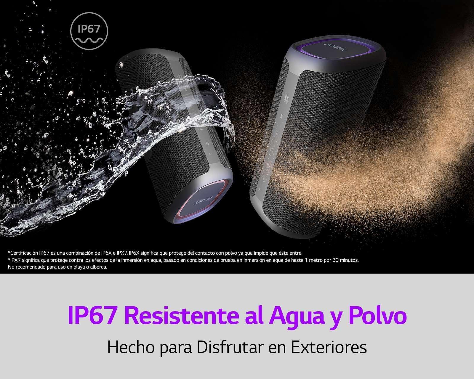 Foto 5 pulgar | Foto 5 | Bocina Bluetooth Portátil LG XBOOM Go XG5 Resistente al Agua y Polvo