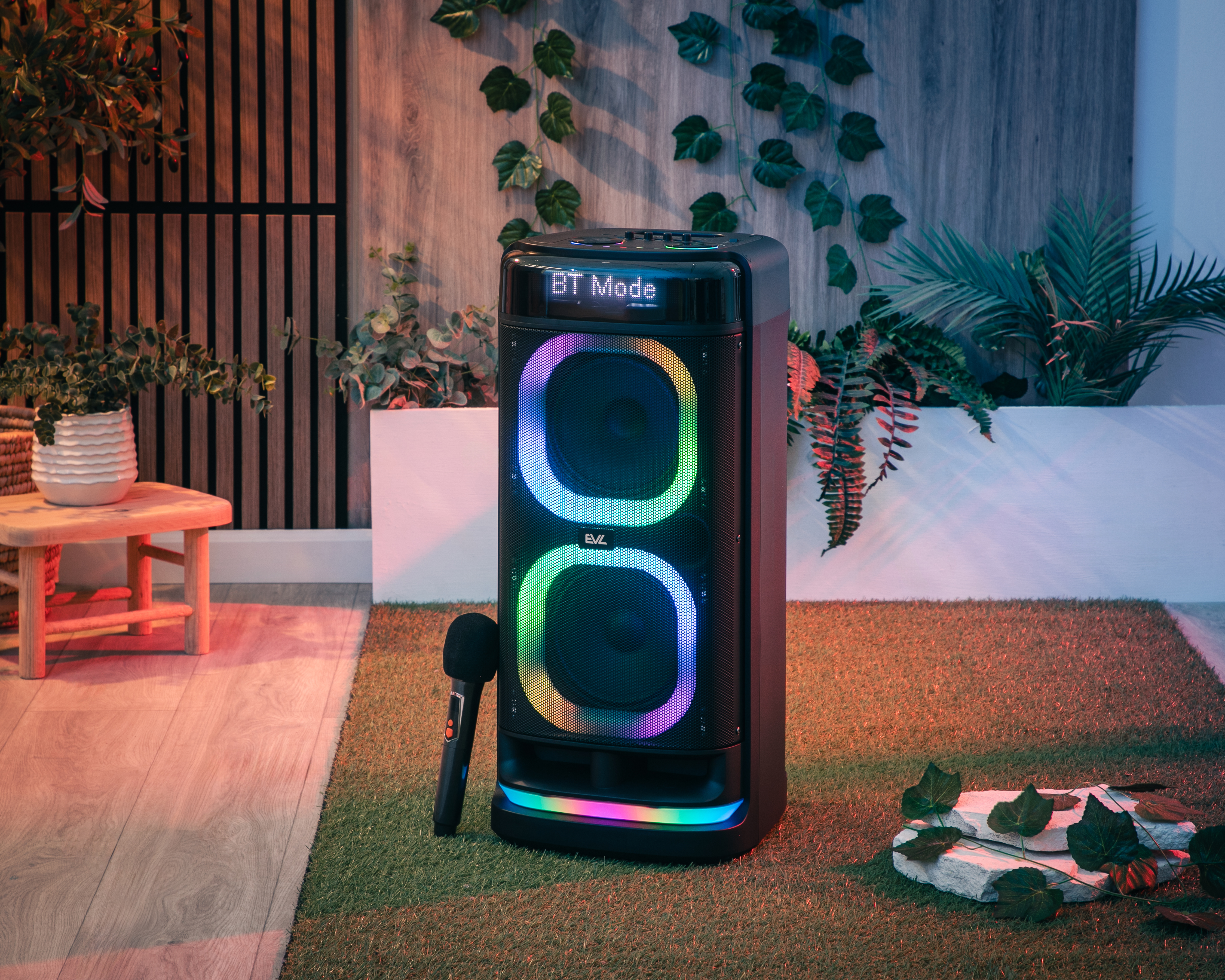Foto 9 pulgar | Foto 8 | Bocina Bluetooth EVL EVL-AV-005 60W con Micrófono