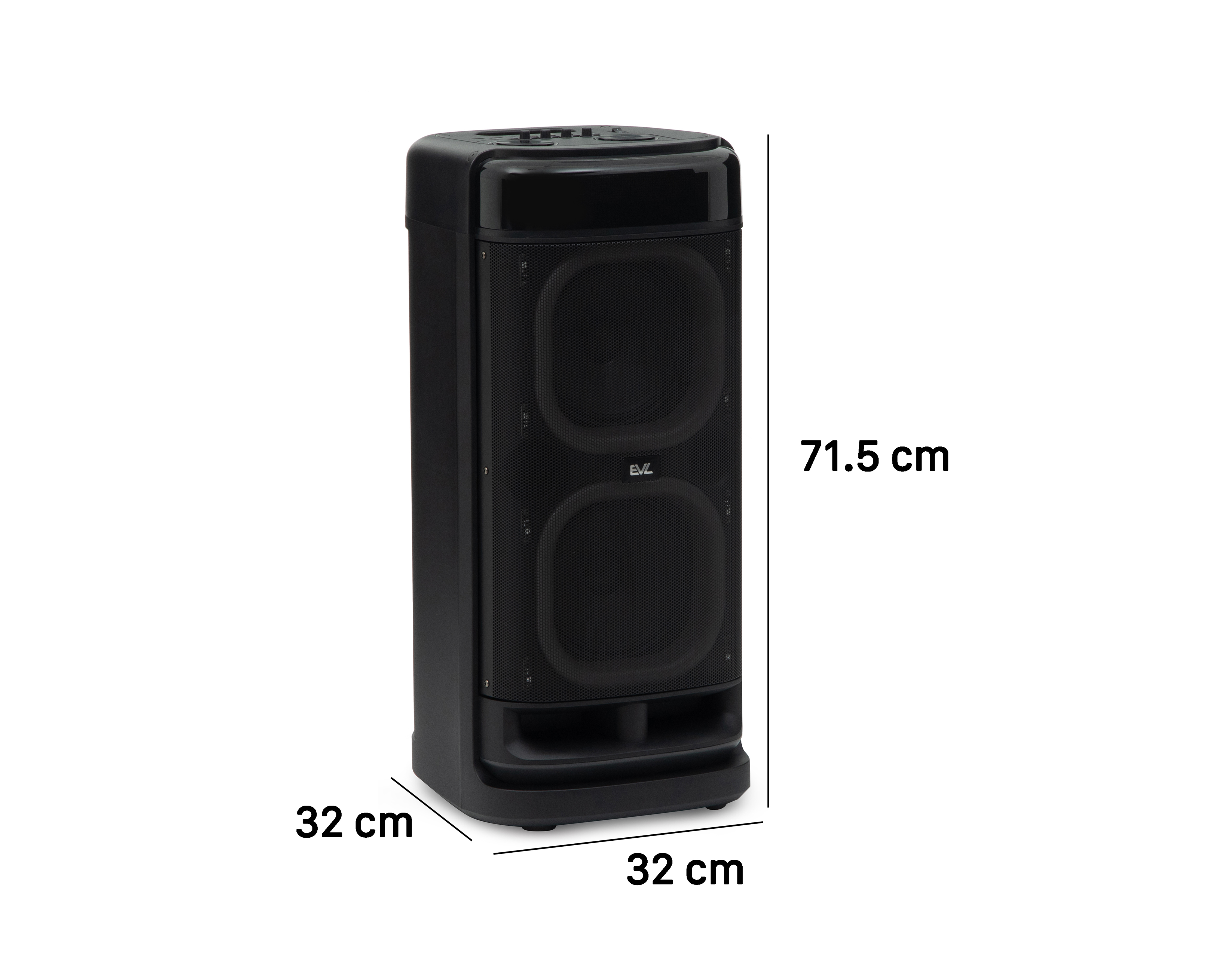 Foto 10 pulgar | Foto 9 | Bocina Bluetooth EVL EVL-AV-005 60W con Micrófono