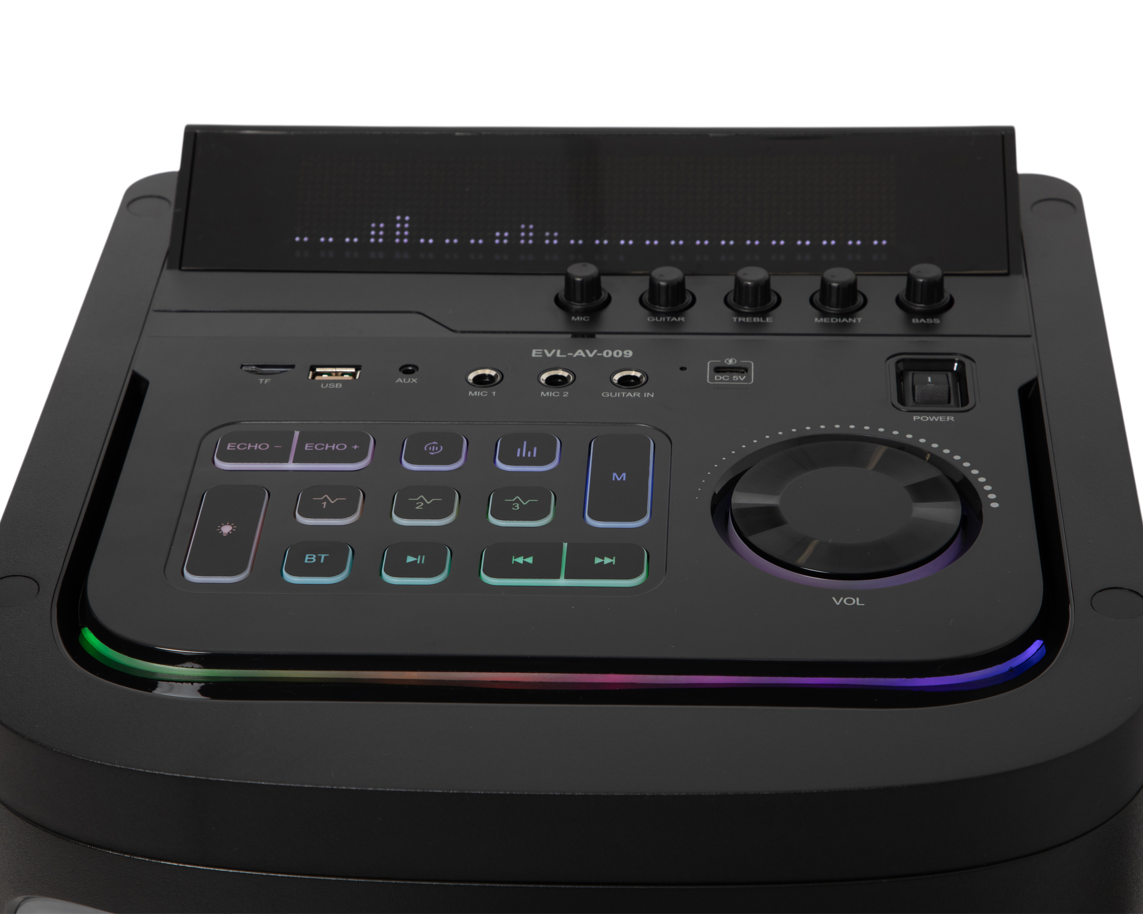 Foto 4 | Foto 4 | Bocina Bluetooth EVL EVL-AV-009 90 W con Luces