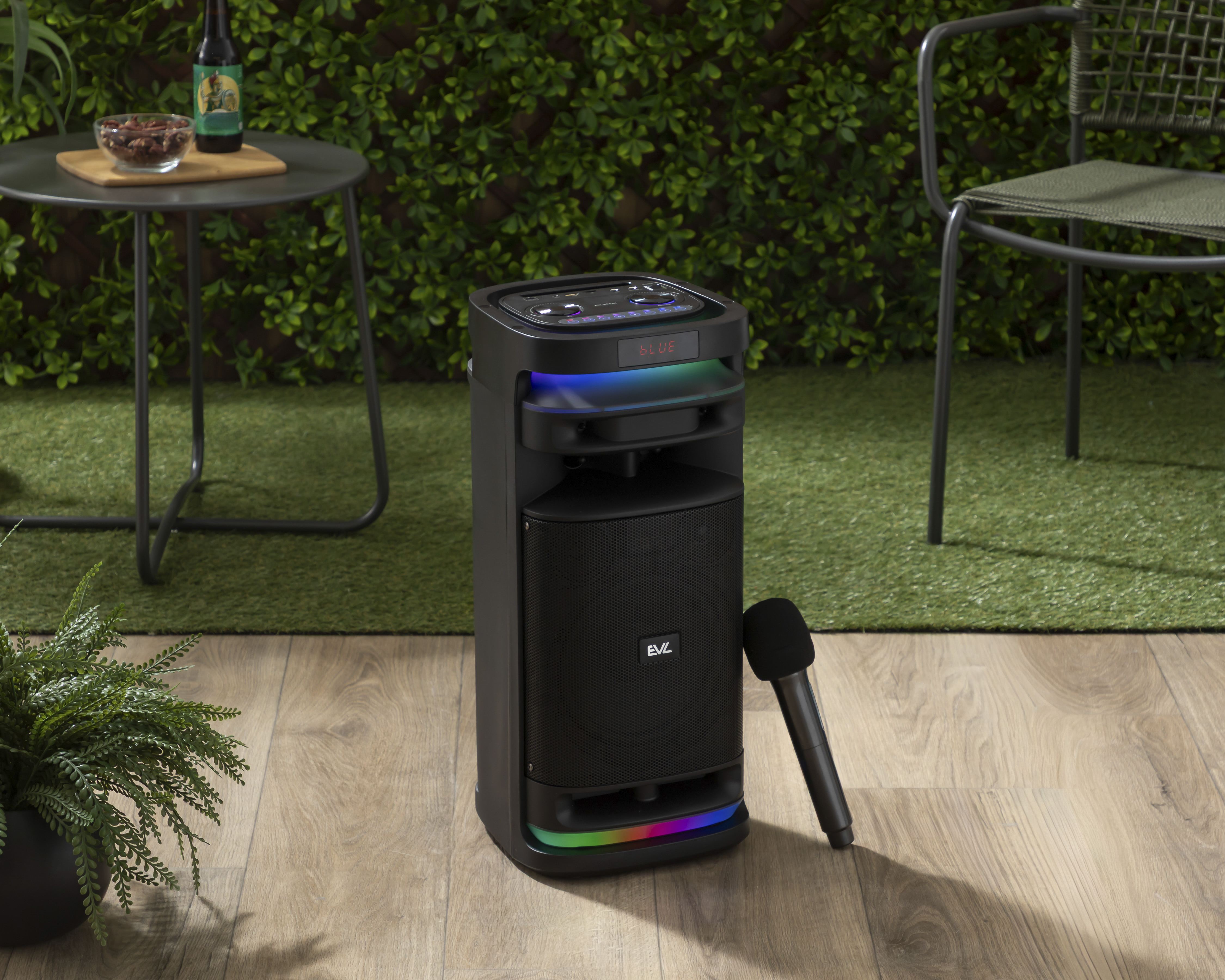 Foto 7 | Foto 7 | Bocina Bluetooth EVL EVL-BF8-04 50 W con Micrófono