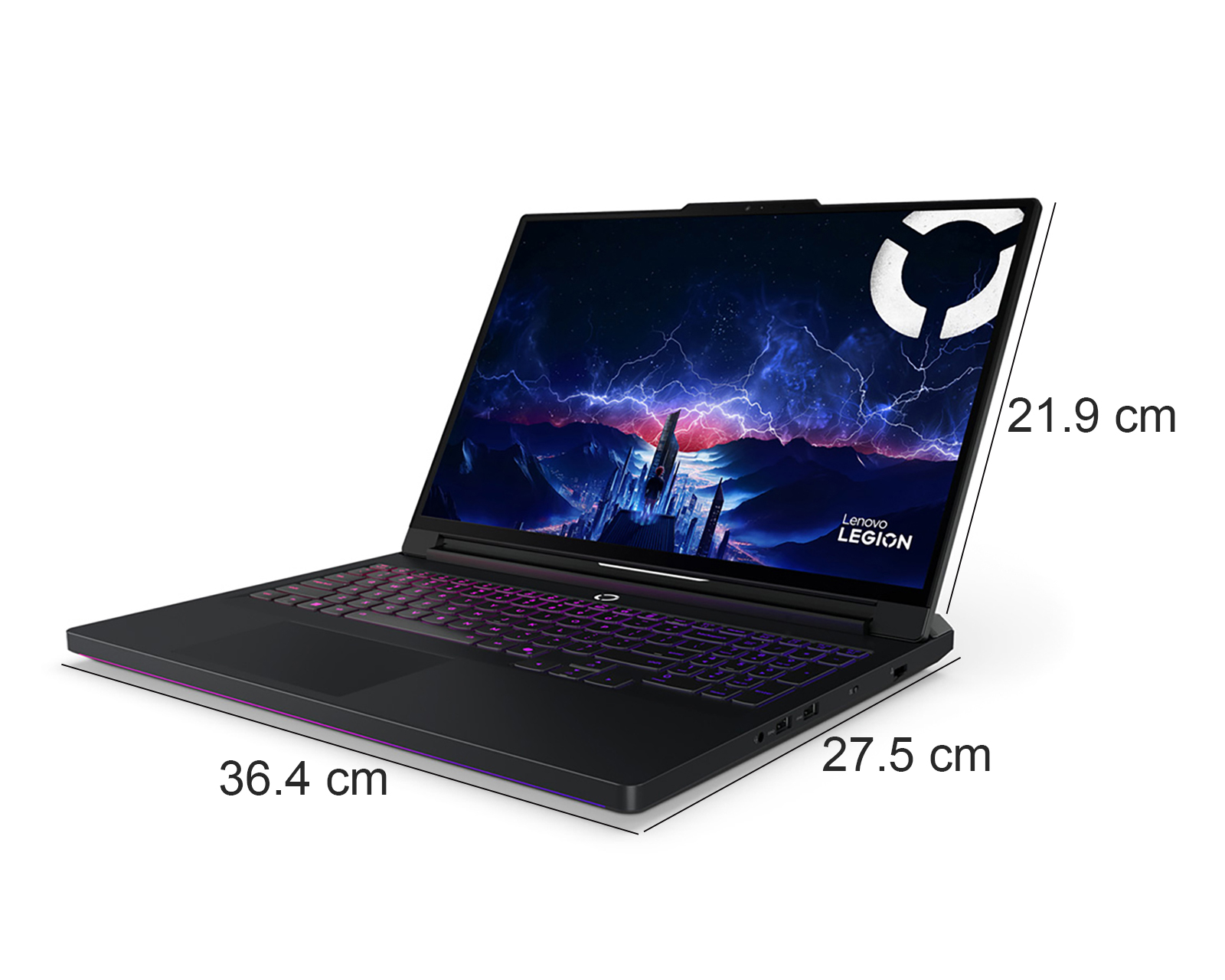 Foto 11 pulgar | Foto 10 | Laptop Lenovo Legion Pro 7 16 Pulgadas Windows 11 Intel Core Ultra 9 NVIDIA GeForce RTX 5080 32 GB RAM 1 TB SSD Negra